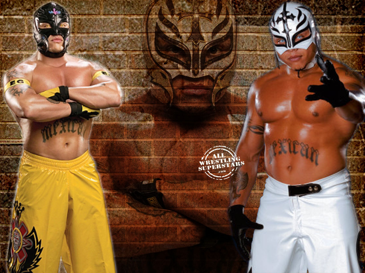 Rey Mysterio Coolest Outfit - HD Wallpaper 