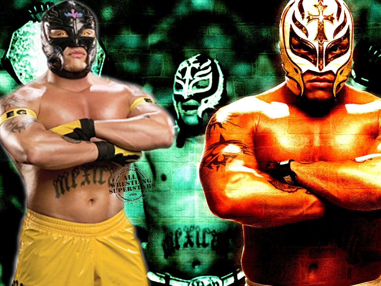 Wwe Rey Mysterio Match - HD Wallpaper 