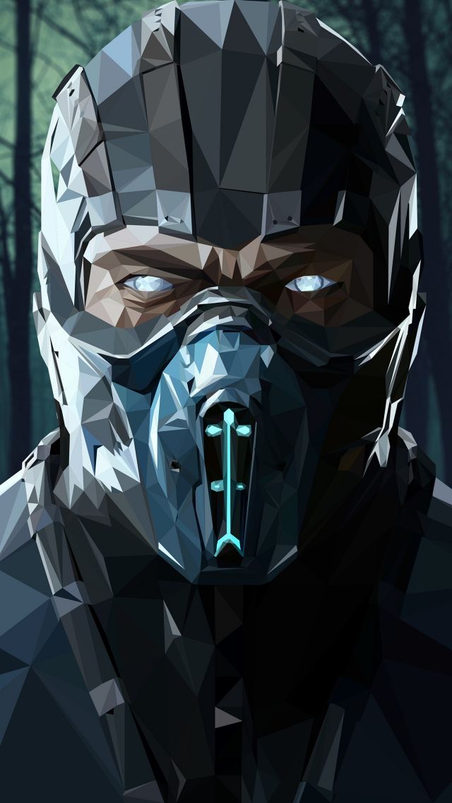 Mortal Kombat X, Sub-zero, Poster, 4k - Mortal Kombat Wallpaper 4k - HD Wallpaper 