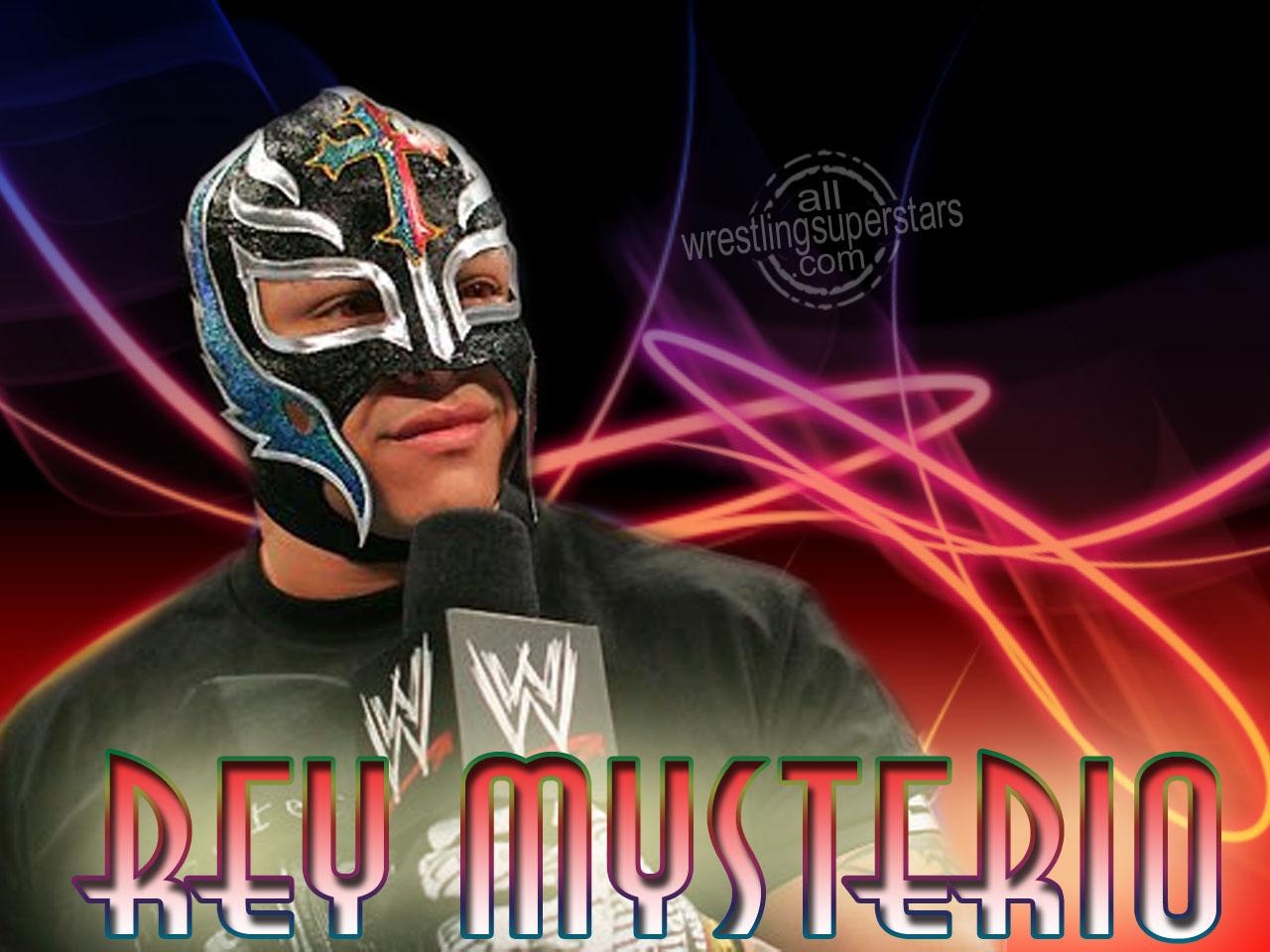 Wallpaper Wallpapers Rey Mysterio - Rey Mysterio With Mic - HD Wallpaper 