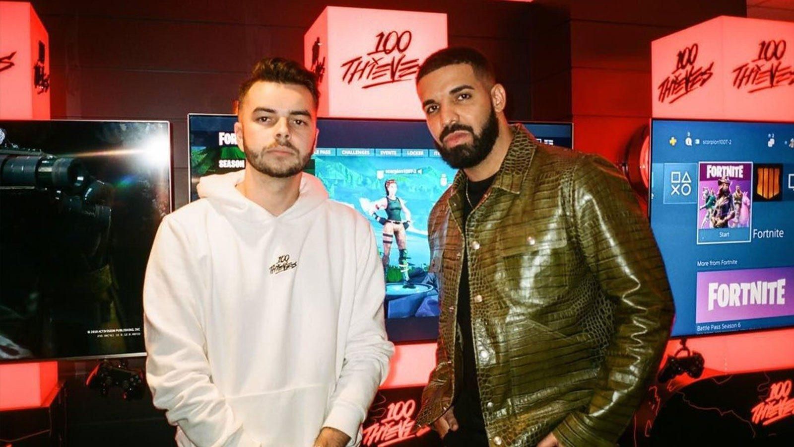 100thieves, Twitter - Drake Invests In 100 Thieves - HD Wallpaper 
