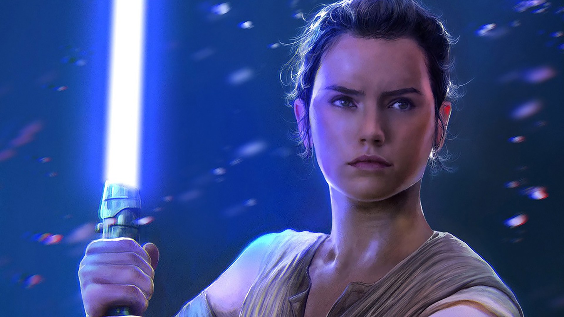 Star Wars Rey Hd - HD Wallpaper 