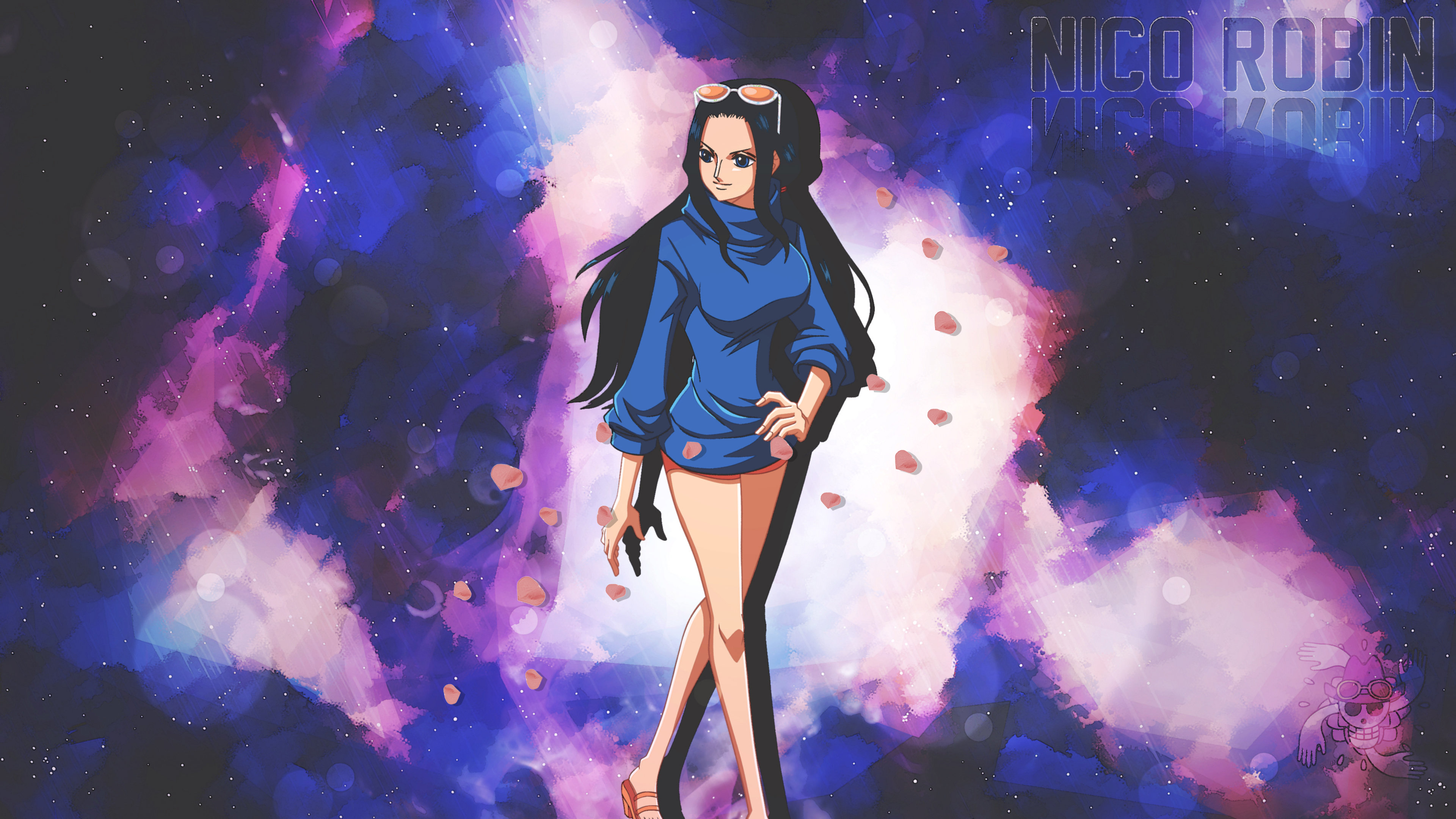 Download Uhd 4k Nico Robin Computer Background Id - One Piece Nami Wallpaper 4k - HD Wallpaper 