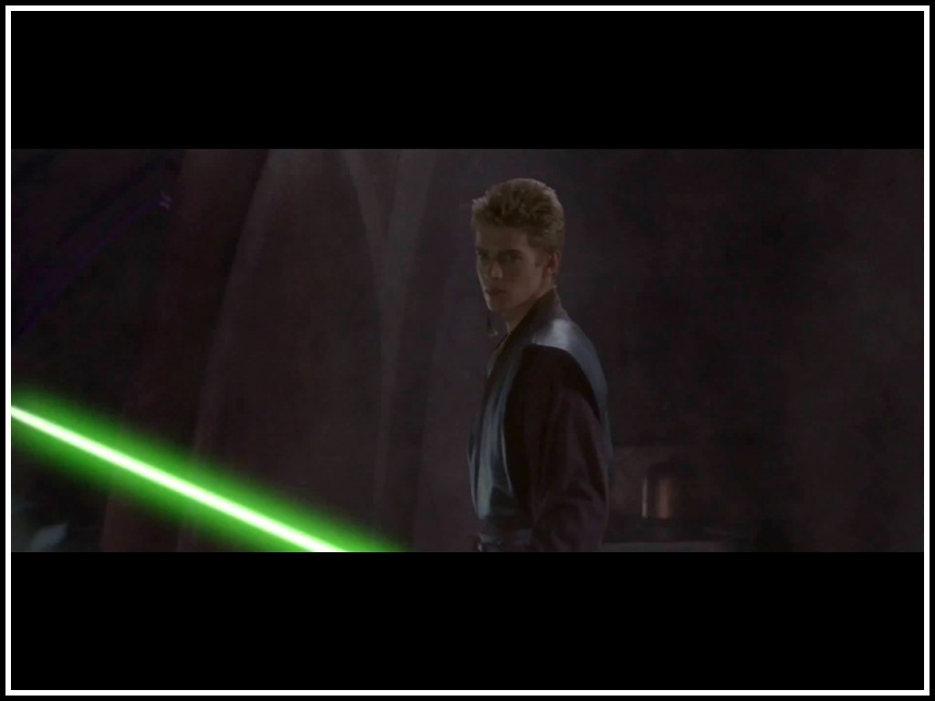 Anakin S Green Lightsaber - Star Wars Anakin Skywalker Green Lightsaber - HD Wallpaper 