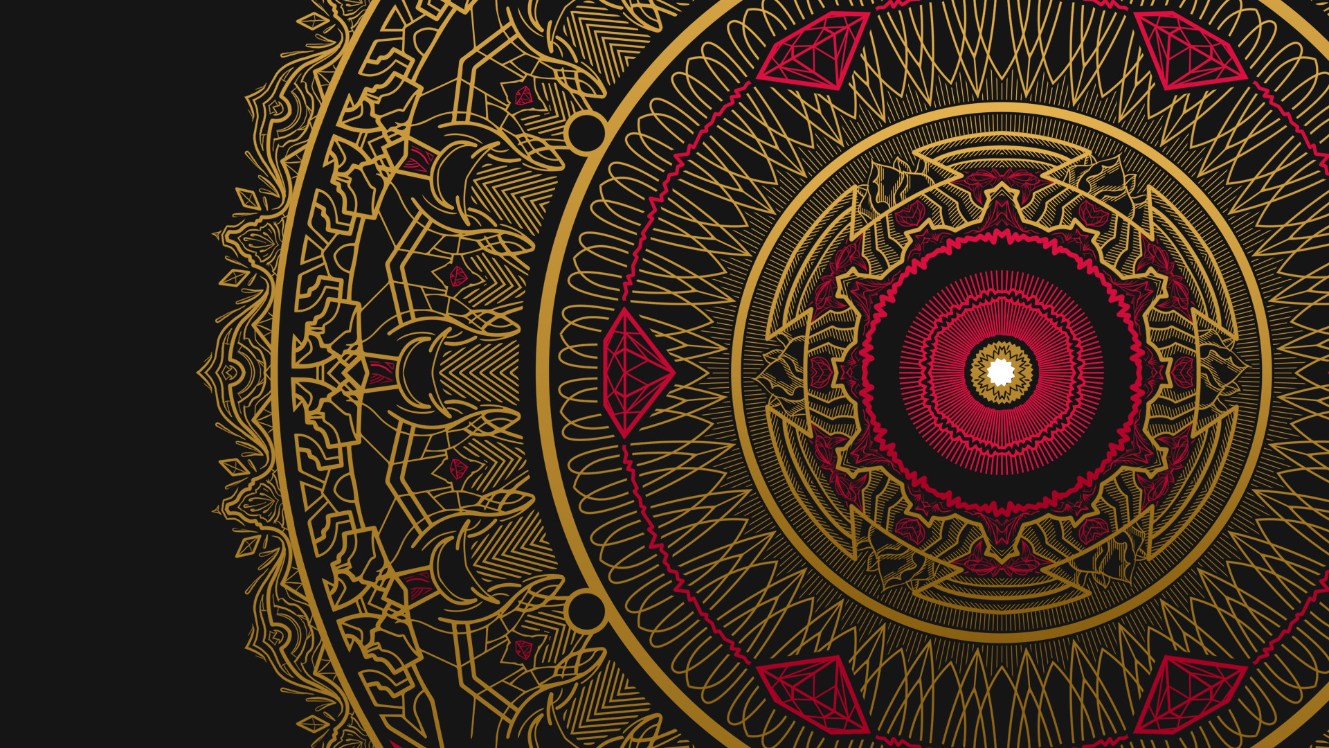 Mandala Wallpaper - Mandala Background Hd - HD Wallpaper 