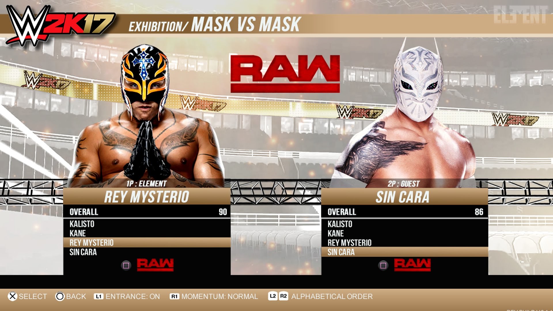 Rey Mysterio Full Hd Wallpaper Page Of - Wwe 2k17 Sin Cara - HD Wallpaper 