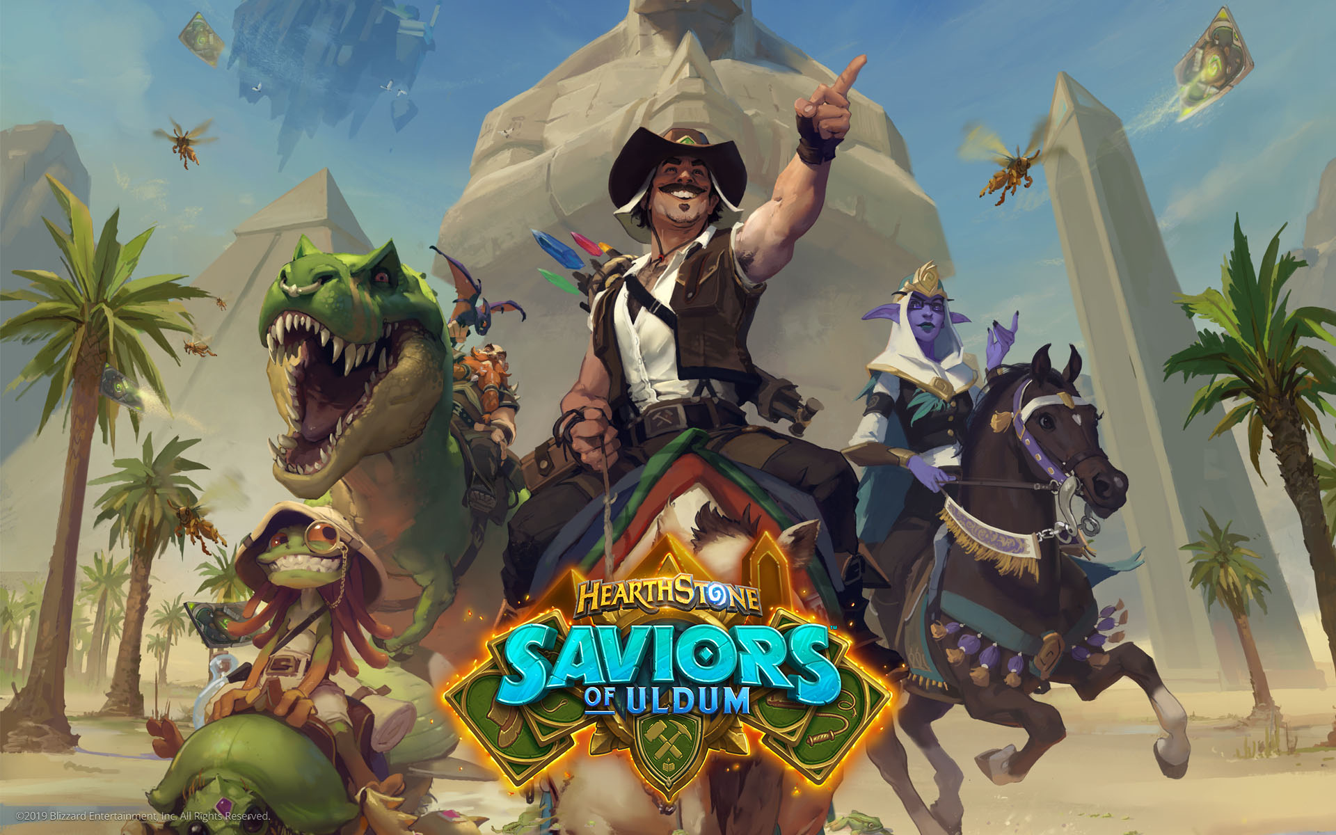 Hearthstone Saviors Of Uldum - HD Wallpaper 