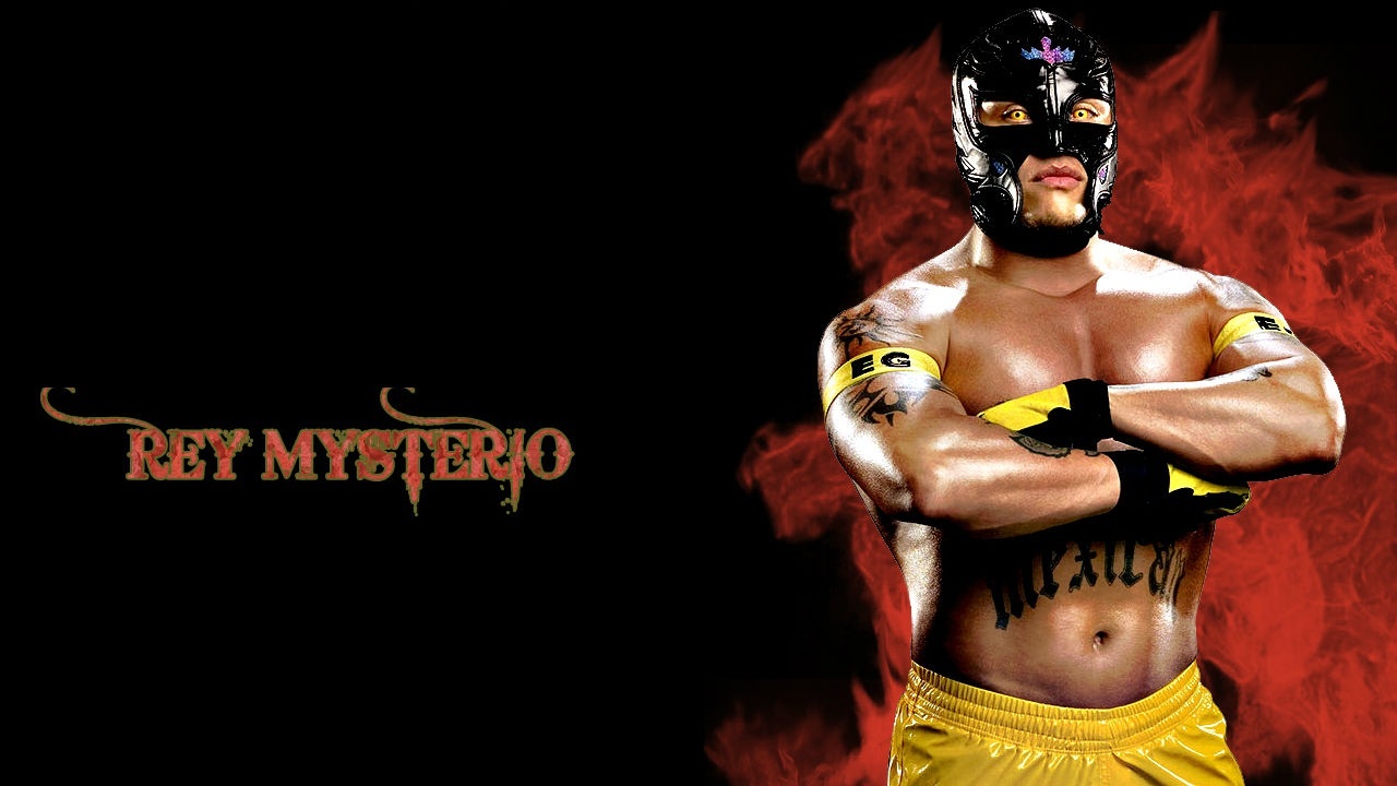 Rey Mysterio Wwe - Rey Mysterio Black Mask - HD Wallpaper 