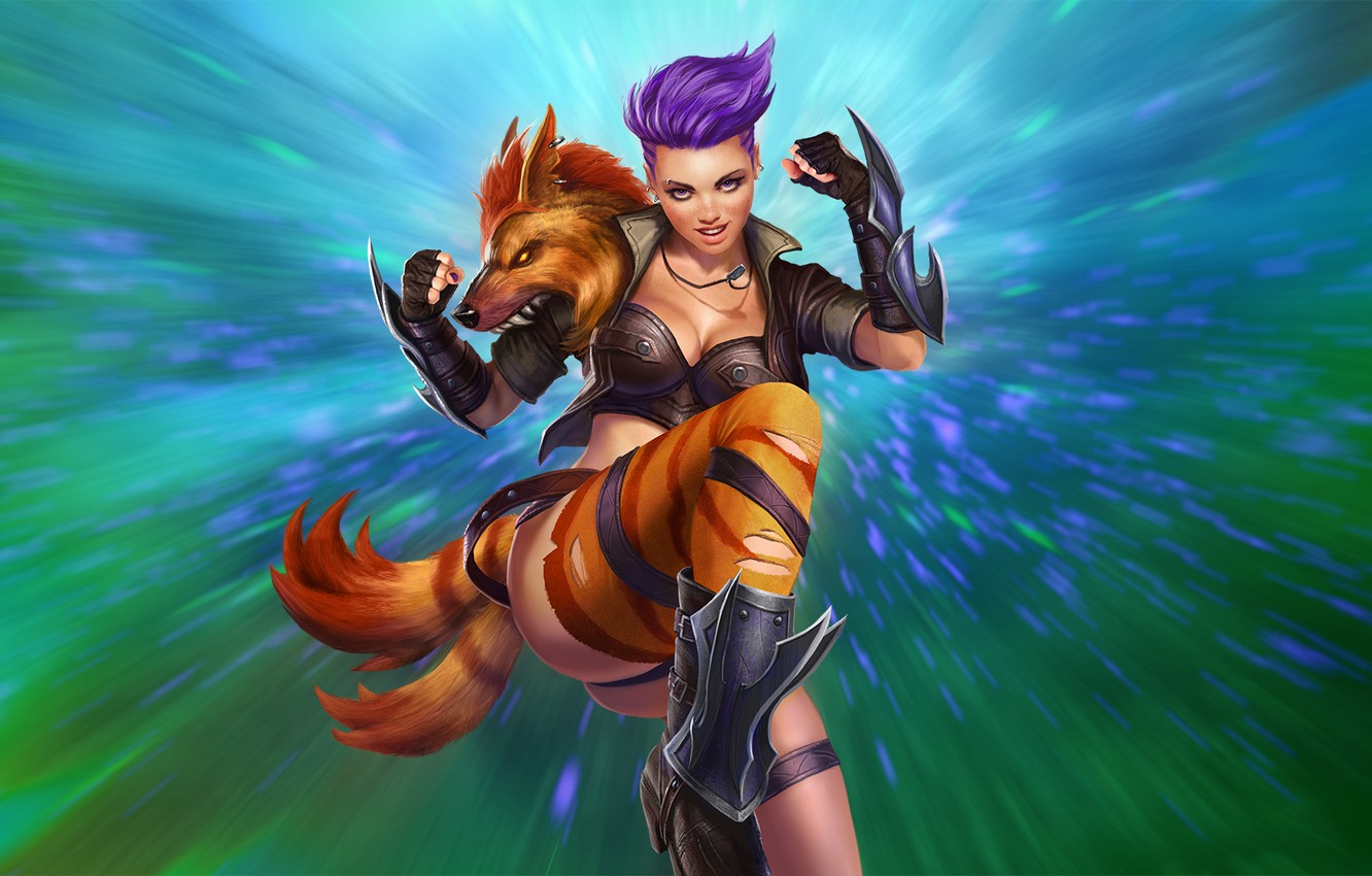 Photo Wallpaper Fox, Juggernaut Wars, Rogue Foxy - Juggernaut Wars Foxy - HD Wallpaper 