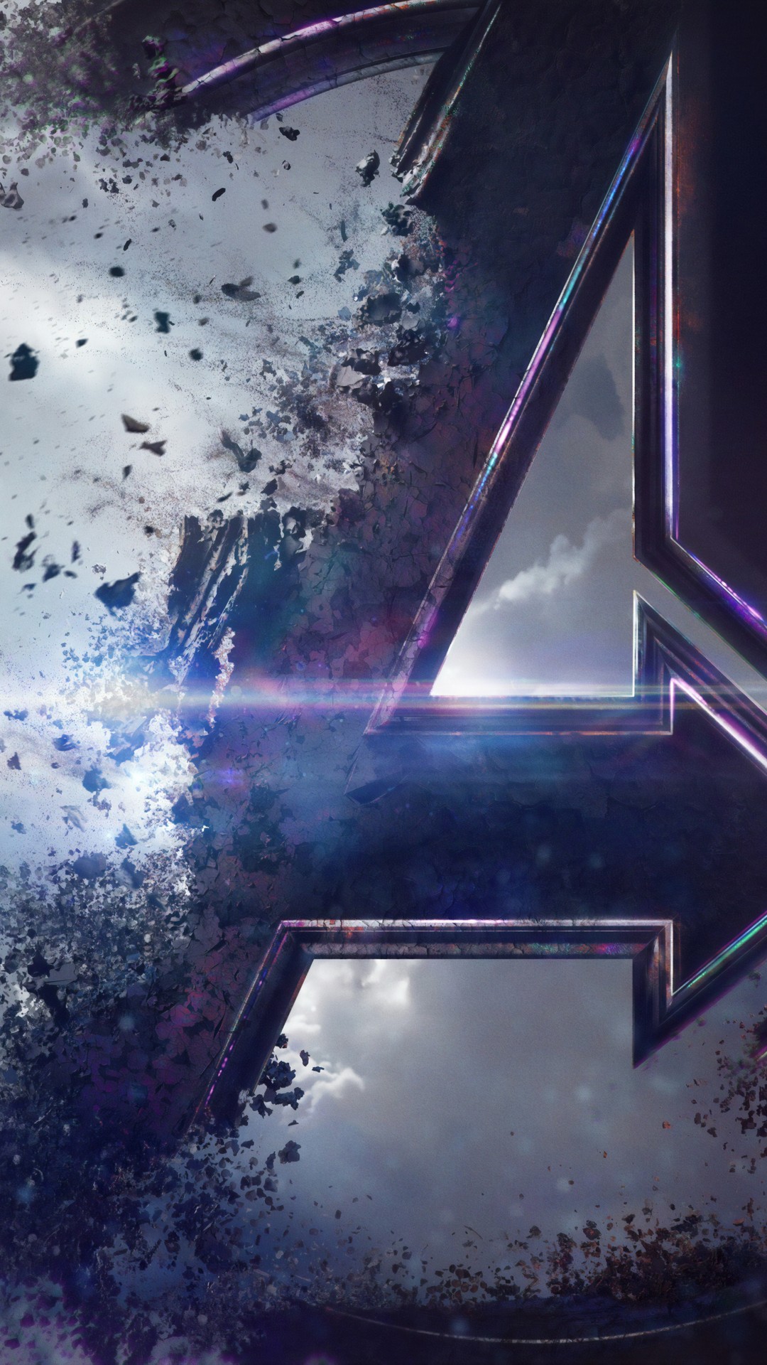Avengers Endgame 2019 Wallpaper For Mobile With High-resolution - Avengers Endgame Logo Wallpaper 4k - HD Wallpaper 