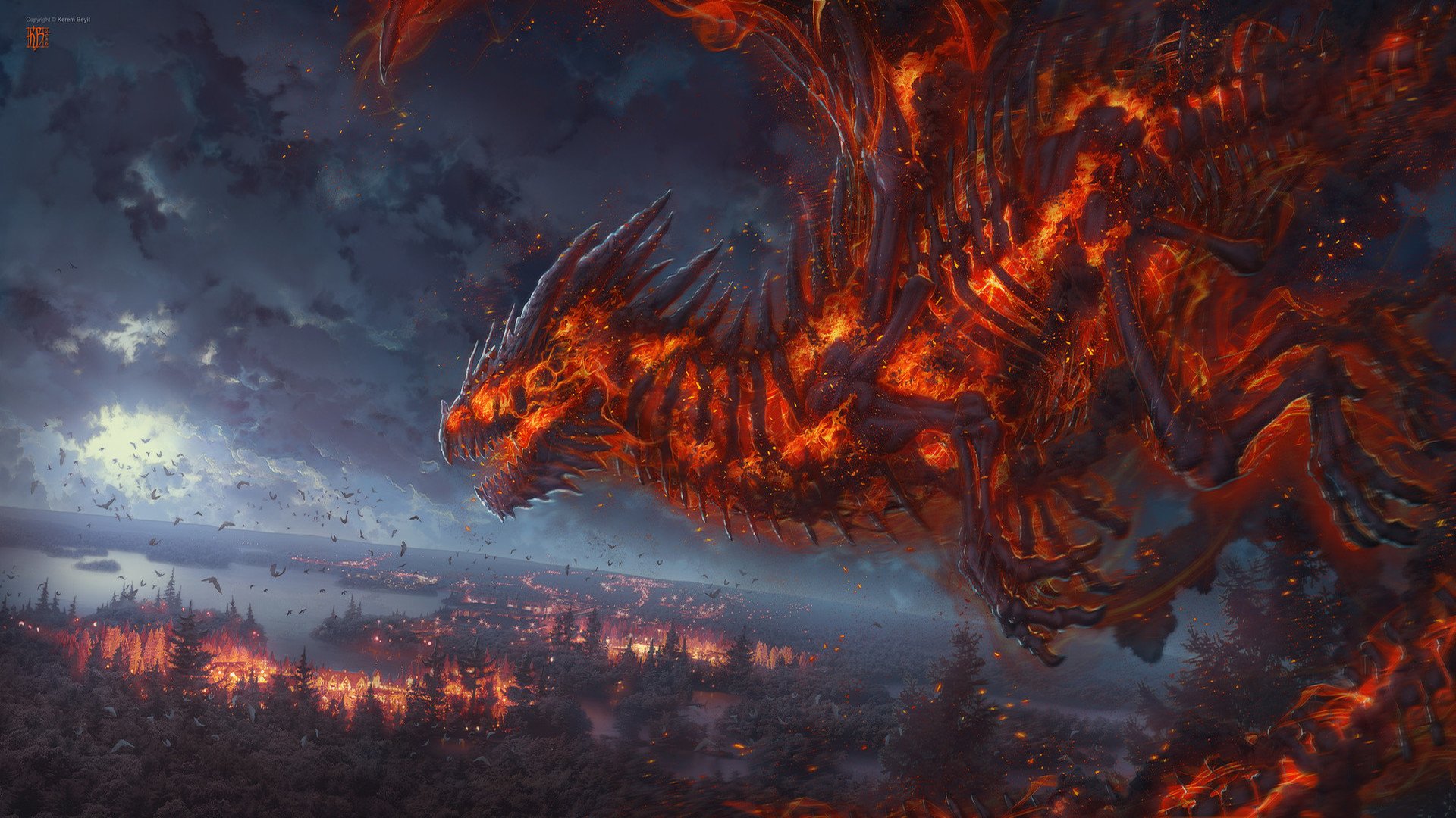 Kerem Beyit Dragons - HD Wallpaper 
