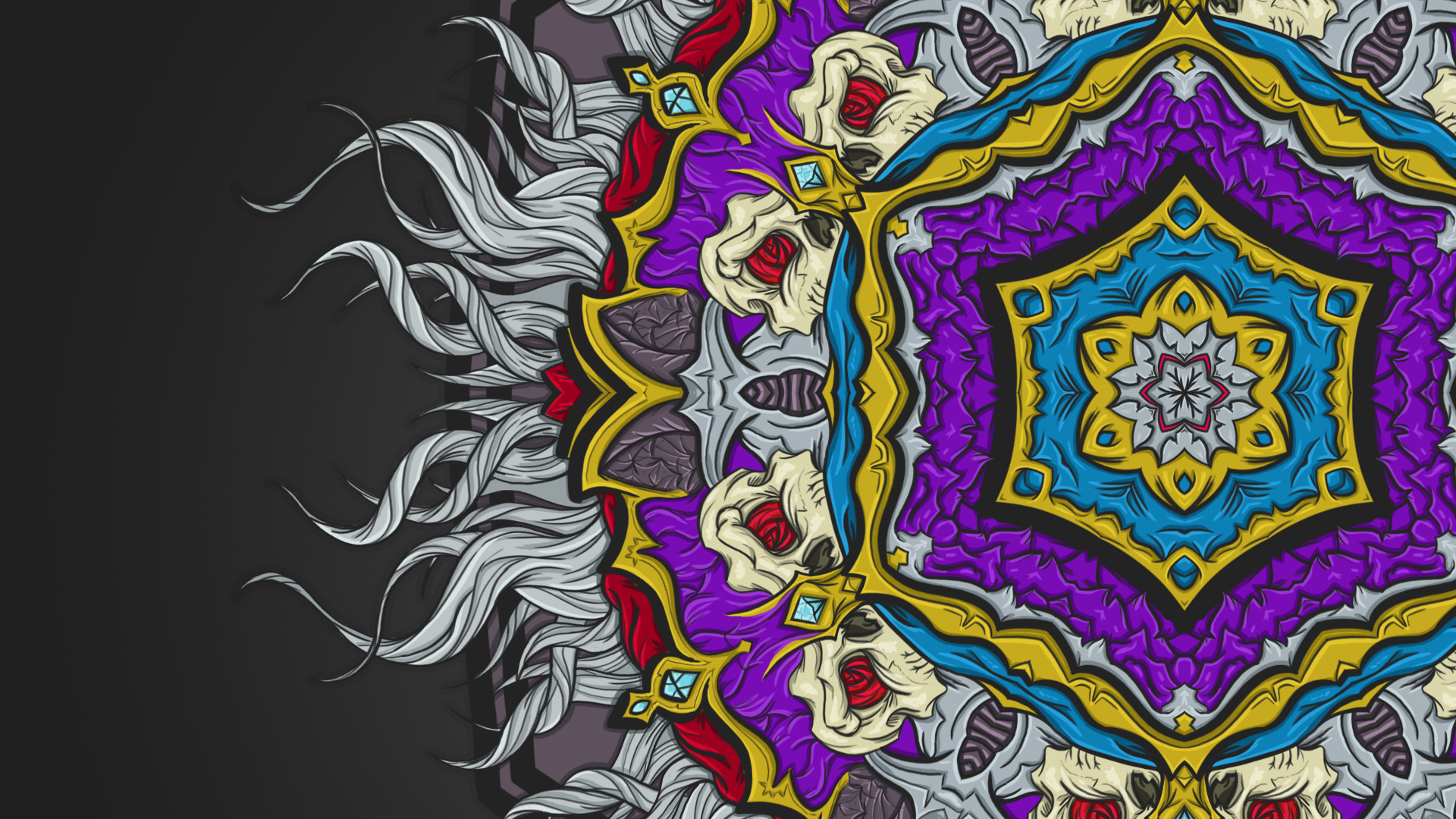 Mandala Wallpaper Hd Hd Wallpapers On Picsfair - Mandala Wallpaper Full ...
