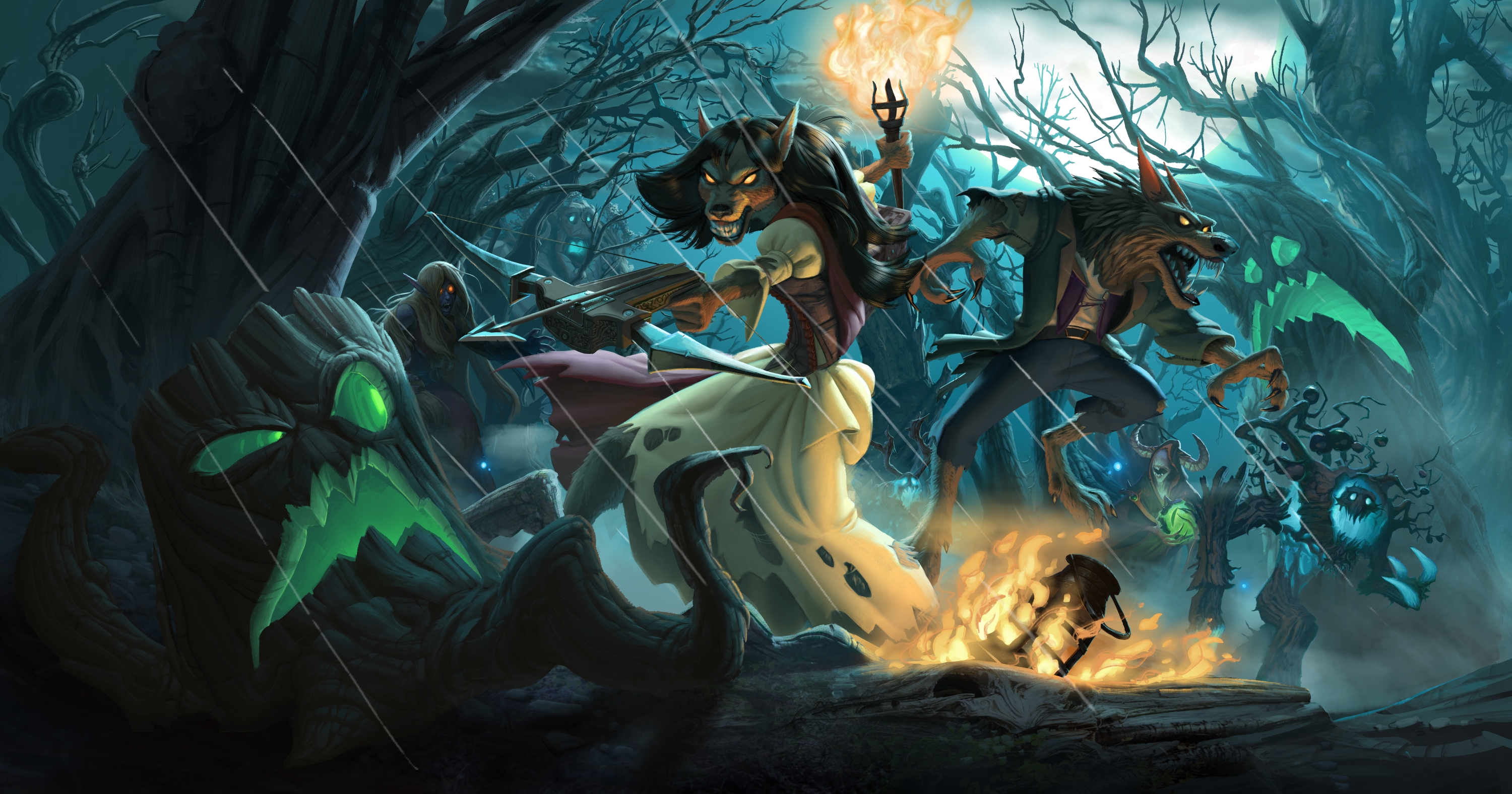 Hearthstone Witch Wood - HD Wallpaper 