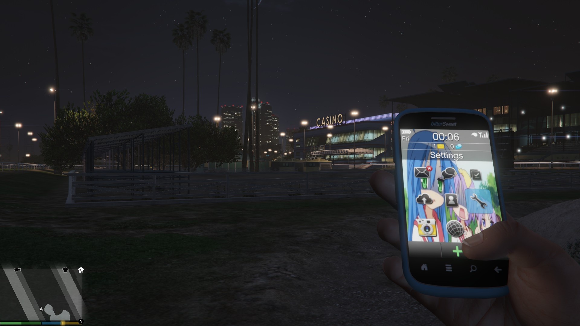 Anime Cell Phone - HD Wallpaper 