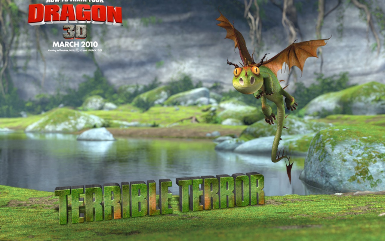 Terrible Terror Wallpapers - Name Of How To Train Your Dragon - HD Wallpaper 
