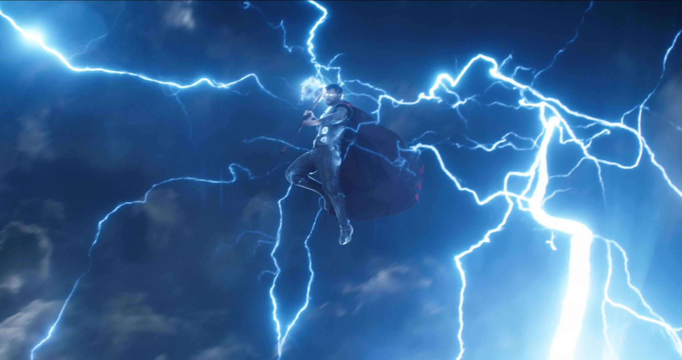 Thor Lightning Infinity War - HD Wallpaper 
