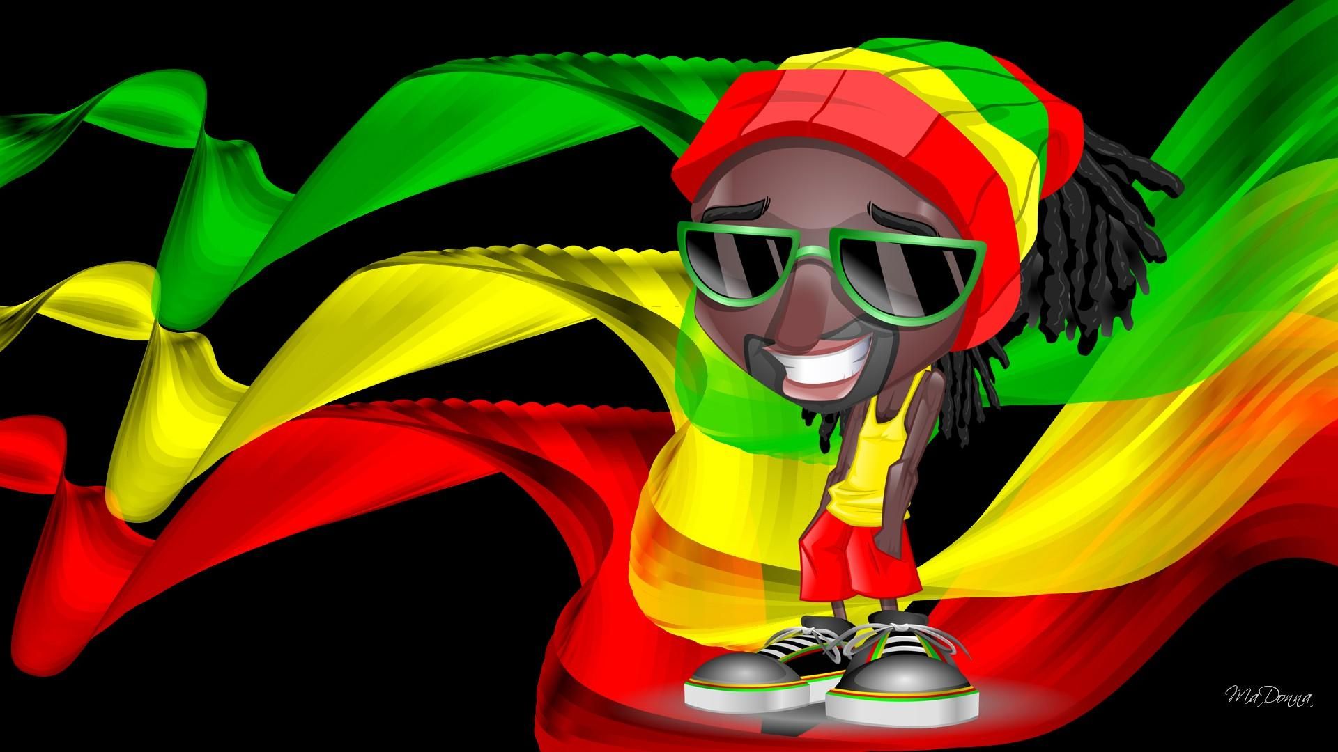 Rasta Reggae - HD Wallpaper 