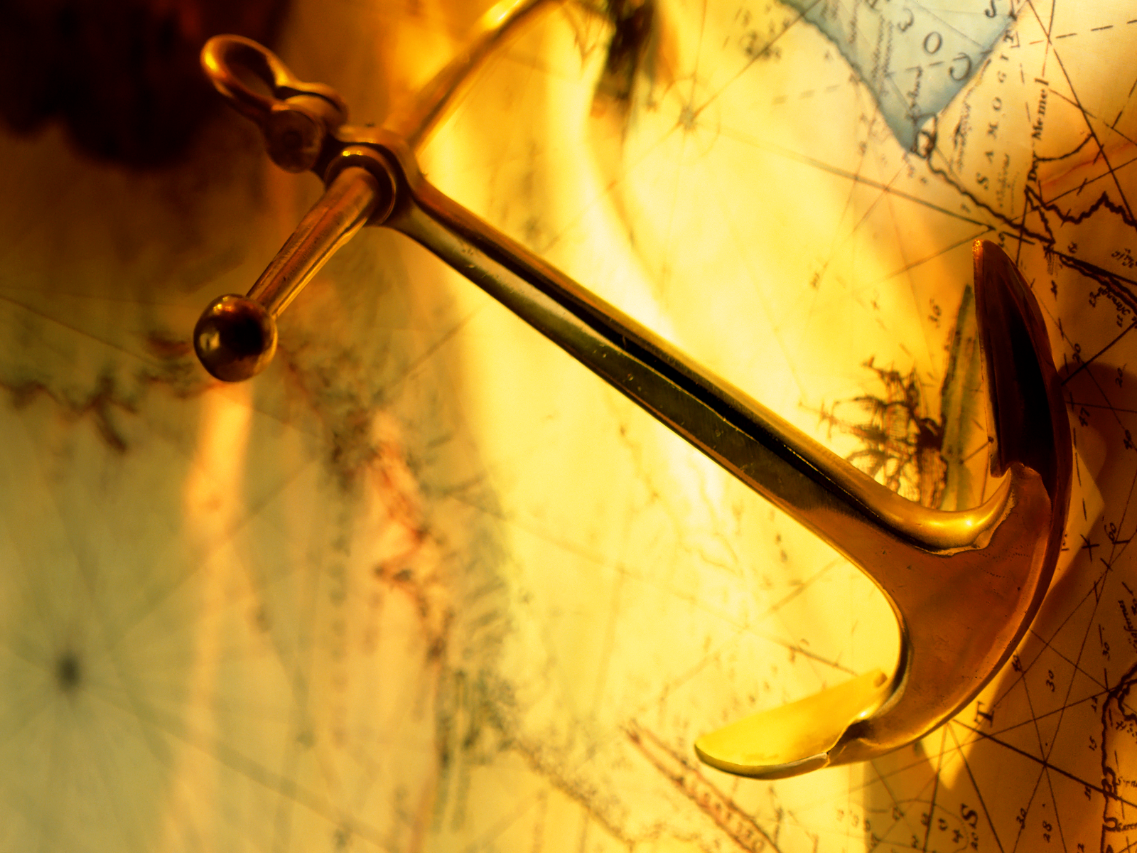 Http - //4 - Bp - Blogspot - Com/ Anchor And Old Map - Hd Wallpaper Anchor - HD Wallpaper 