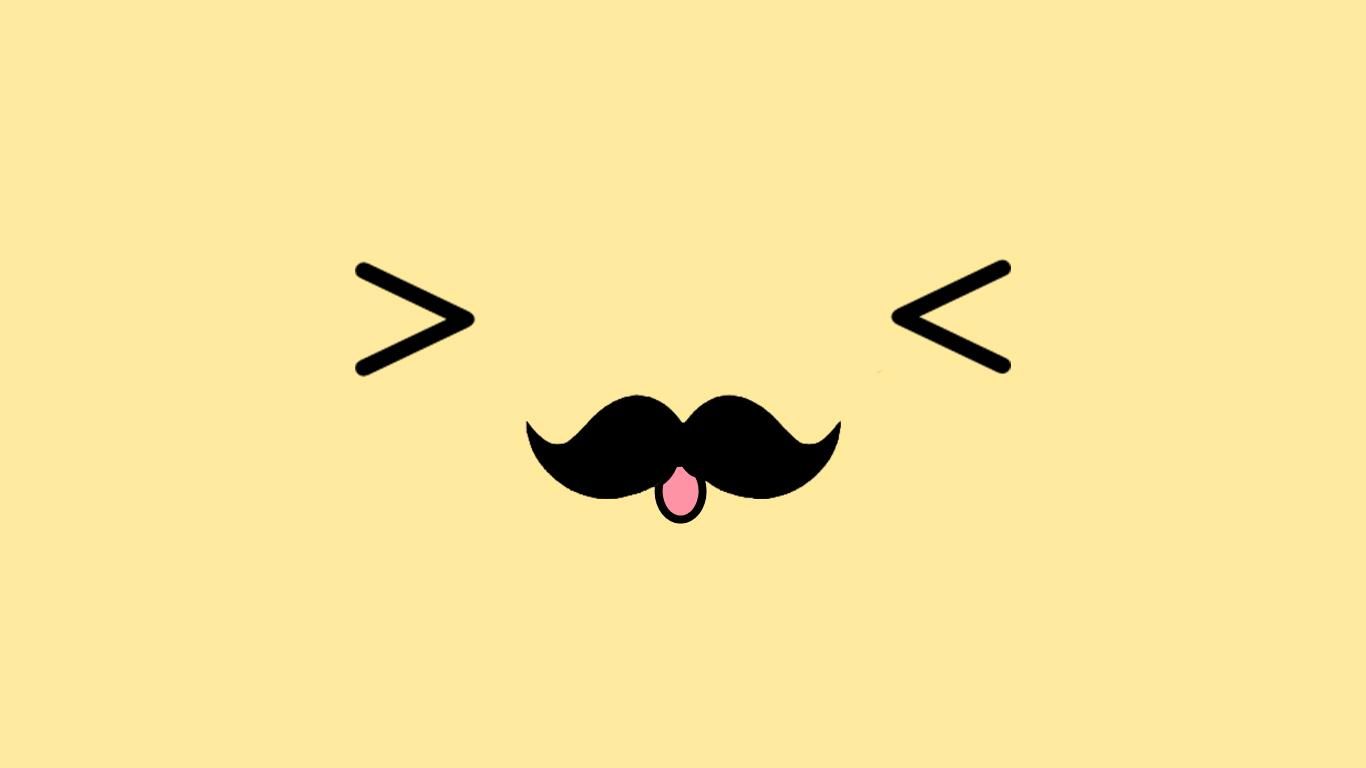 Moustache Wallpaper Hd - Cute Tumblr Wallpaper Desktop - 1366x768 Wallpaper Moustache Wallpaper Hd - Cute Tumblr Wallpaper Desktop - 1366x768 Wallpaper