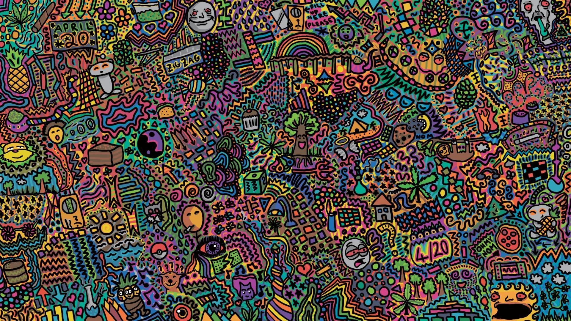 Hippie Wallpaper - Psychedelic Wallpaper 4k Pc - HD Wallpaper 