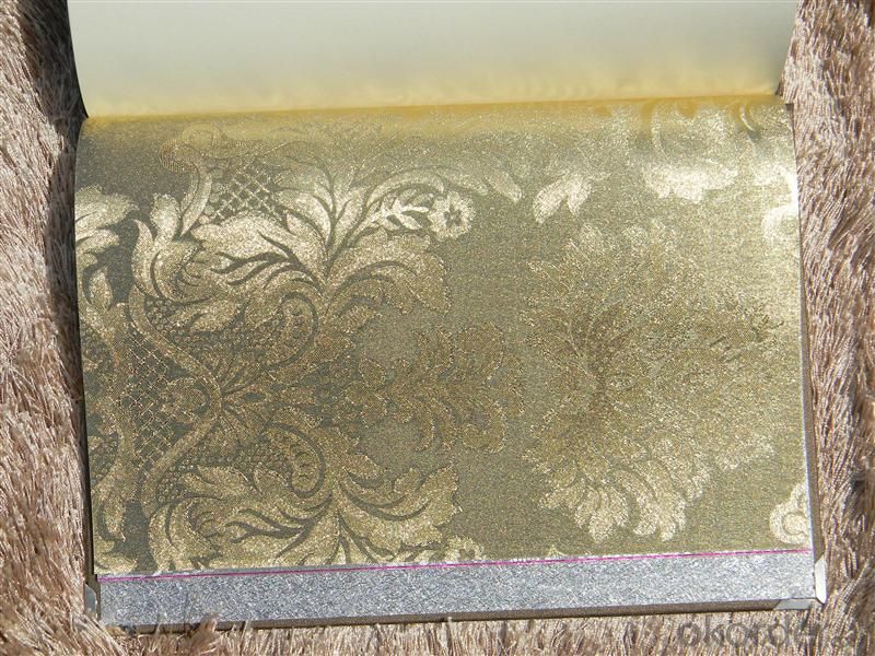 Metallic Wallpaper New Gold And Silver Aluminum Foil - Wood - HD Wallpaper 