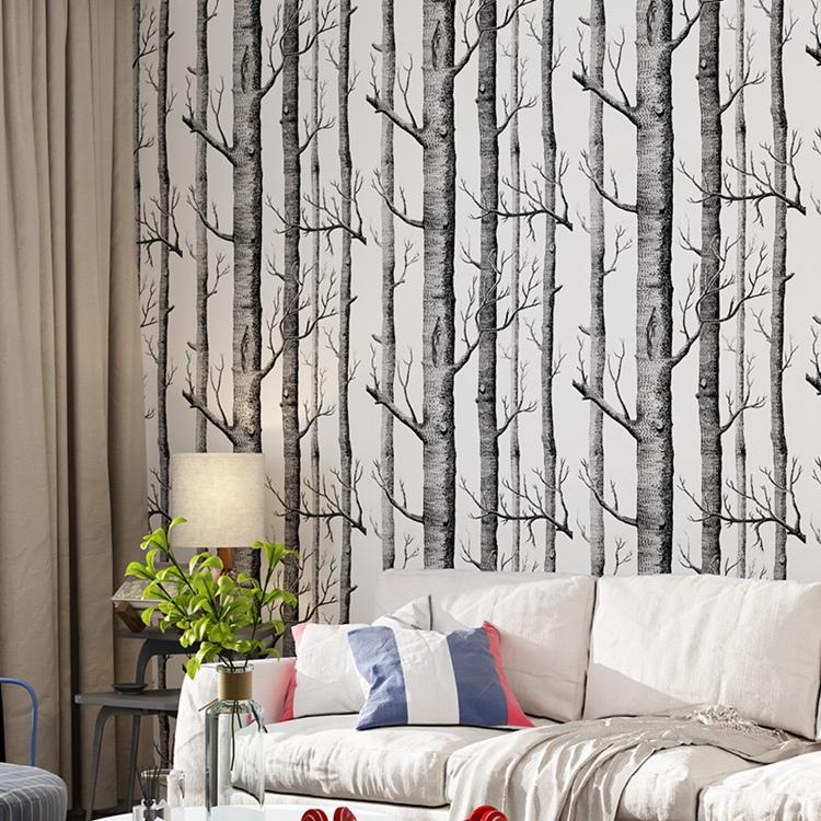 Birch Tree Wallpaper Free - HD Wallpaper 