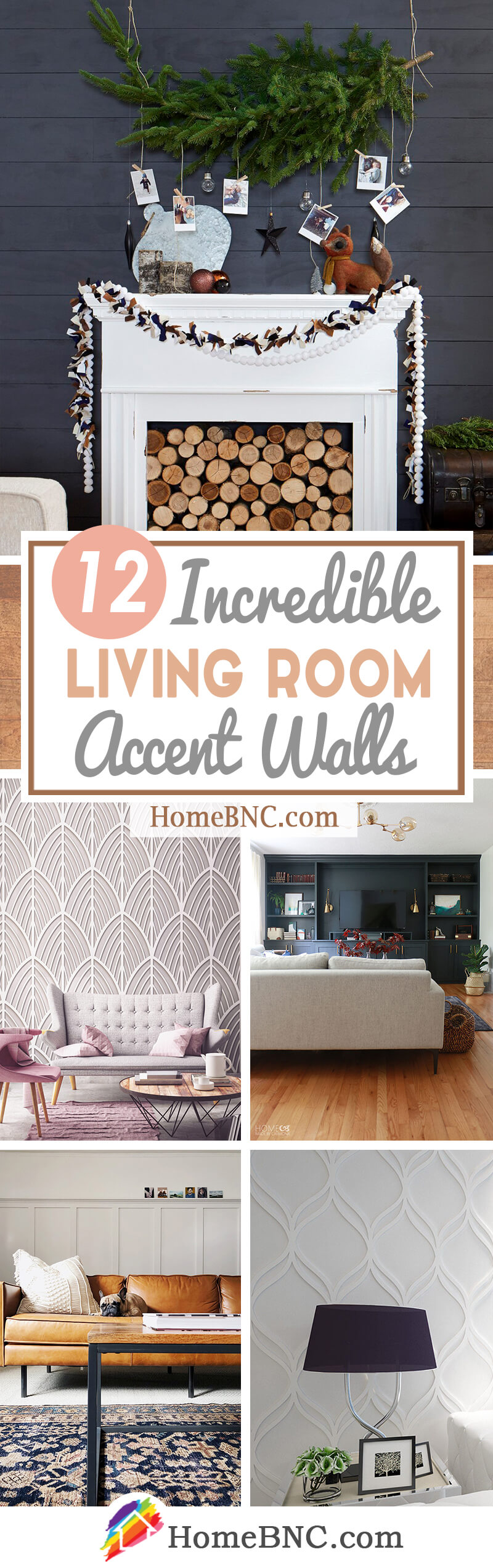 Living Room Accent Wall Design Ideas - Living Room Accent Wall Ideas Wood - HD Wallpaper 