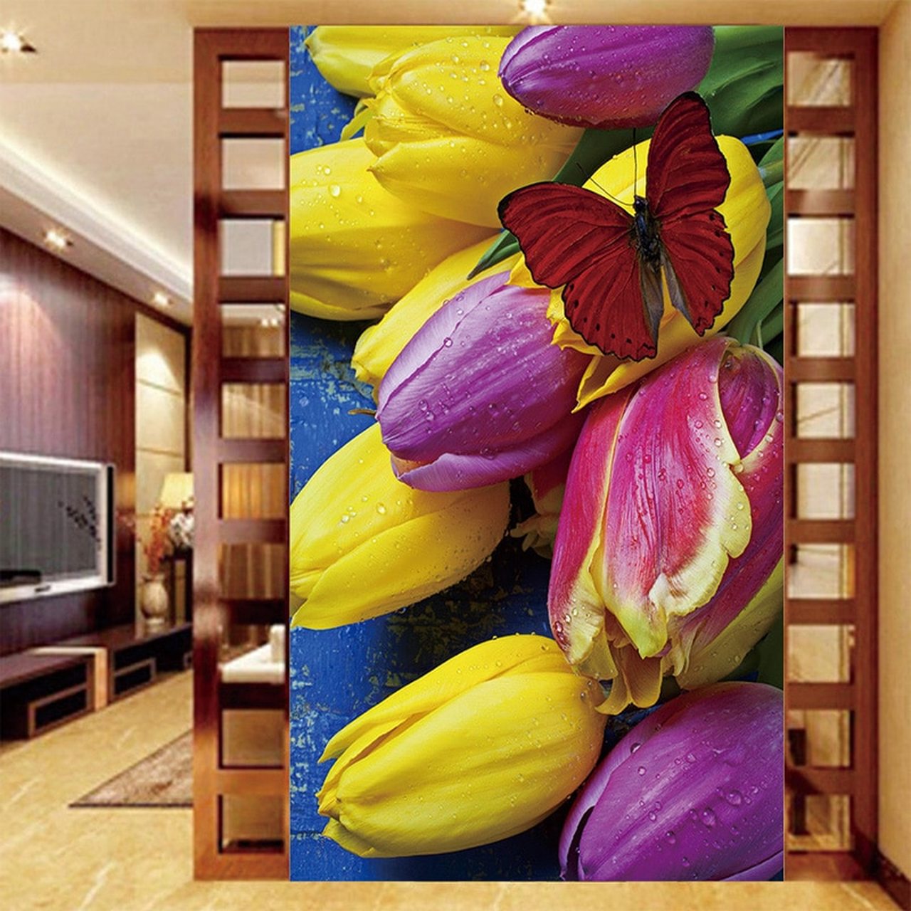 5d Diamond Painting Tiger - HD Wallpaper 