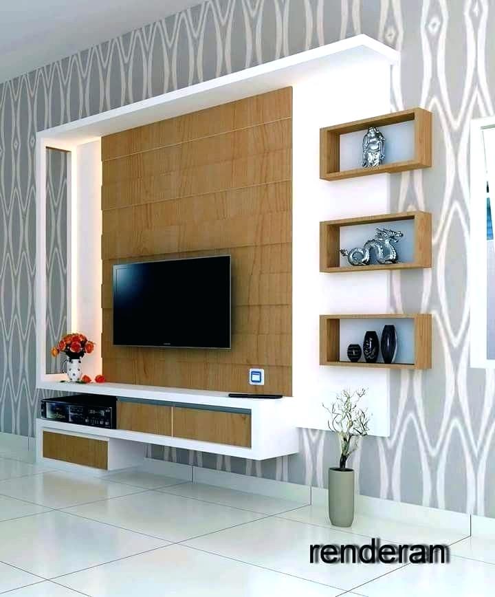Small Wall Unit Designs Units Ideas Impressive Contemporary - Tv Design On Wall - HD Wallpaper 