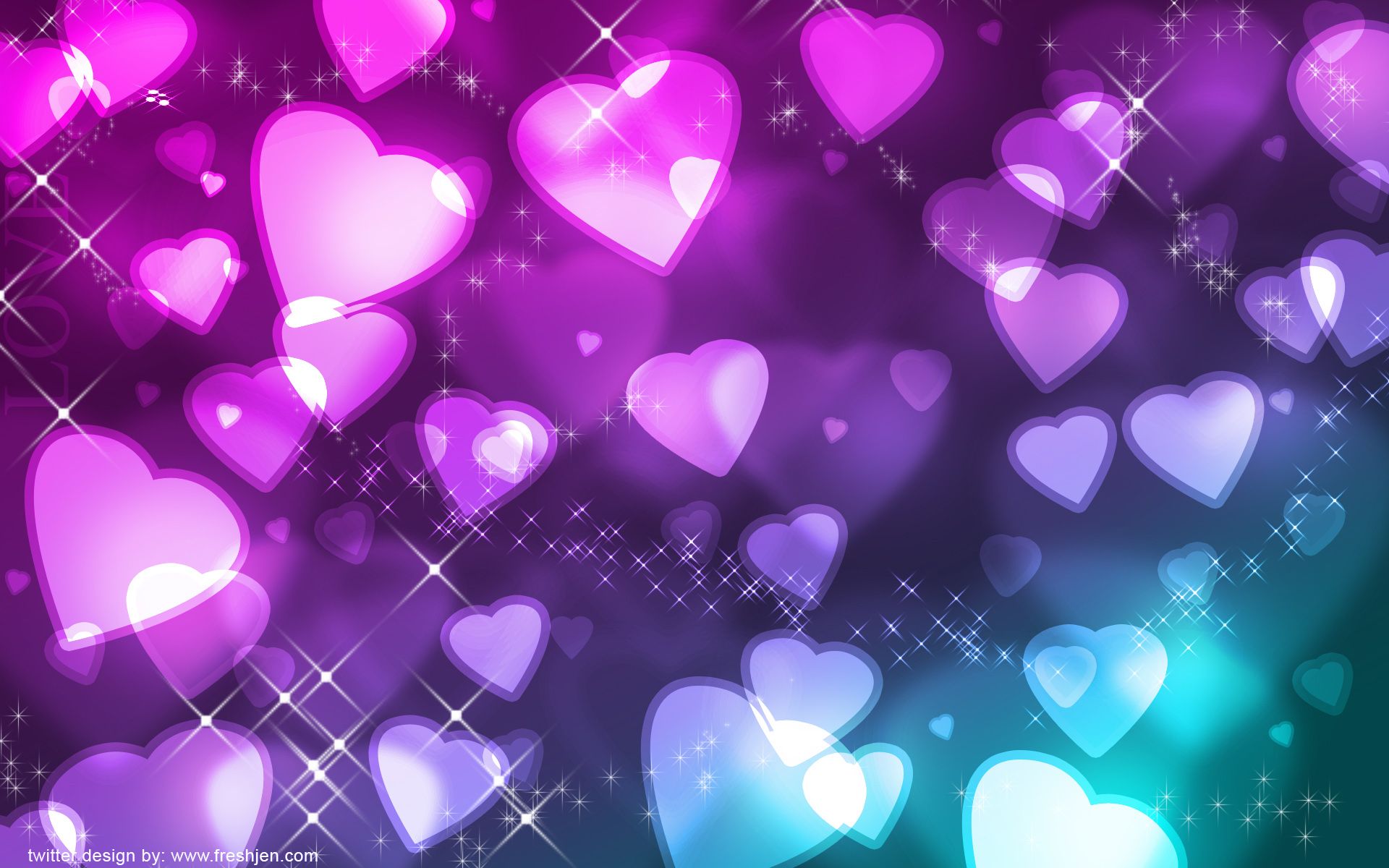 Heart Wallpaper Backgrounds - Cute Backgrounds Hearts - HD Wallpaper 