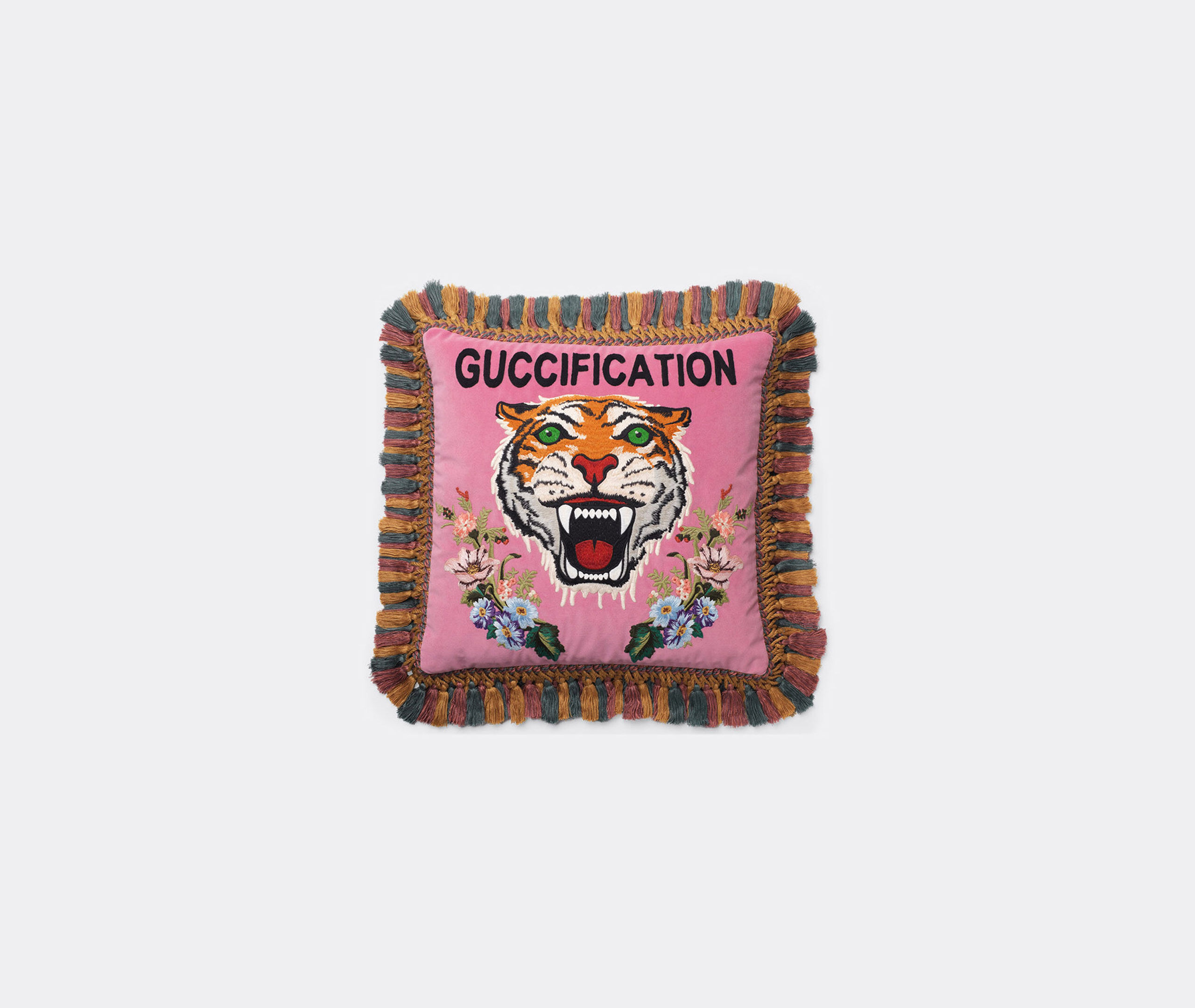 Gucci Guccification - Gucci Tiger Pillow - HD Wallpaper 