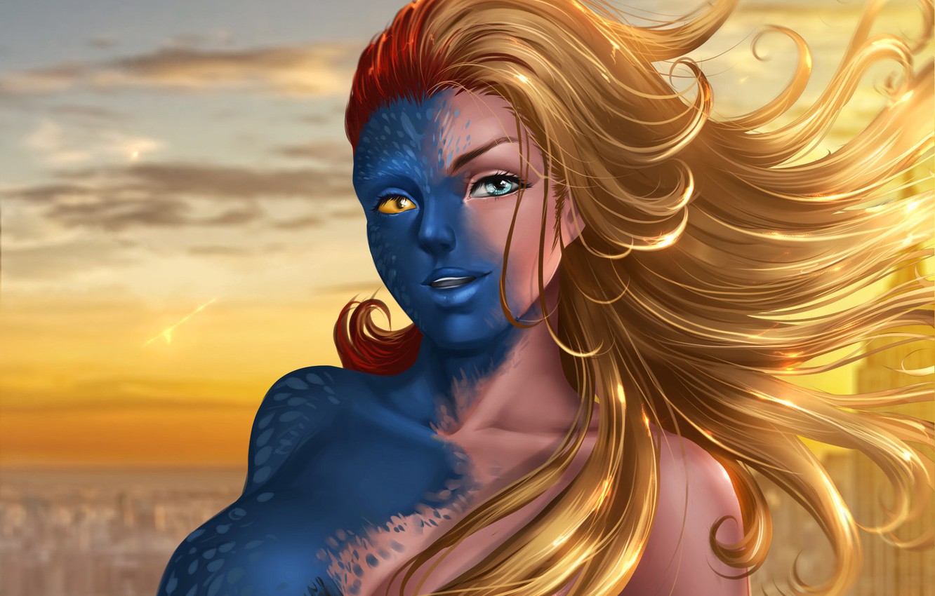 Photo Wallpaper Mystic, Marvel Comics, Raven Darkholme - Mystique Deviantart - HD Wallpaper 