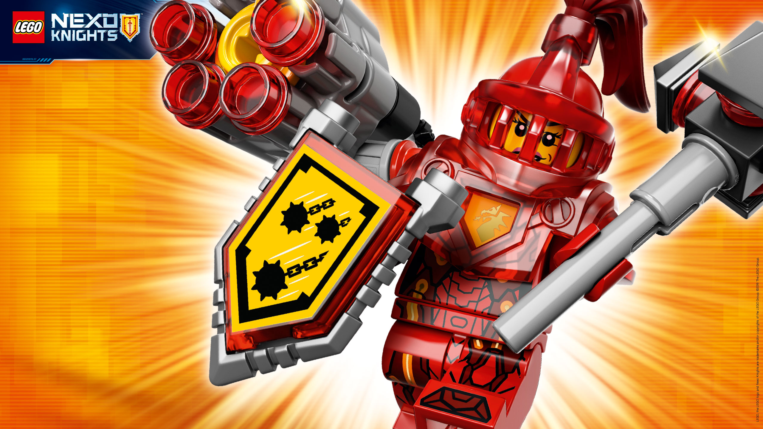 Nexo Knights Wallpaper - HD Wallpaper 