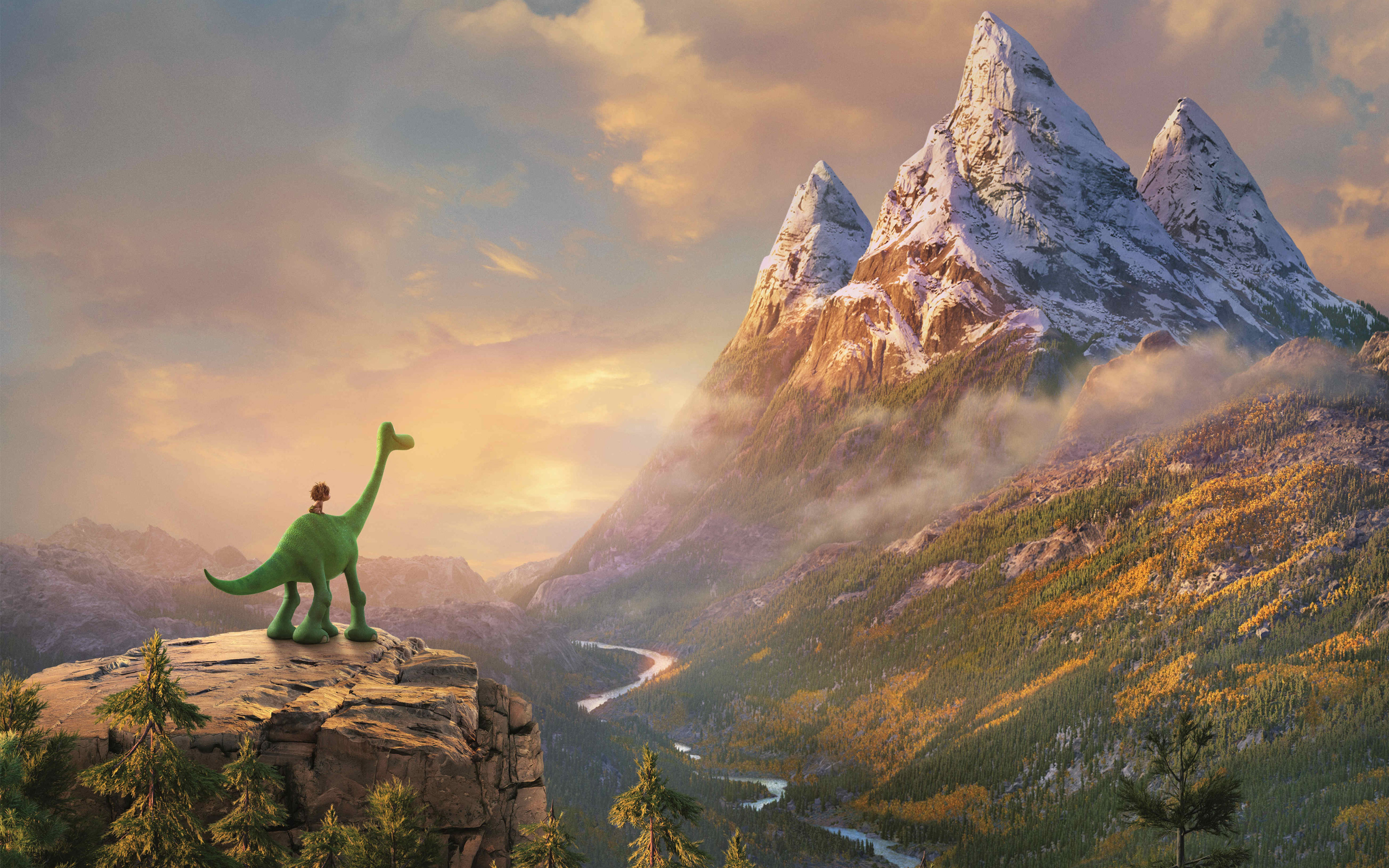 Good Dinosaur Back Drop - HD Wallpaper 
