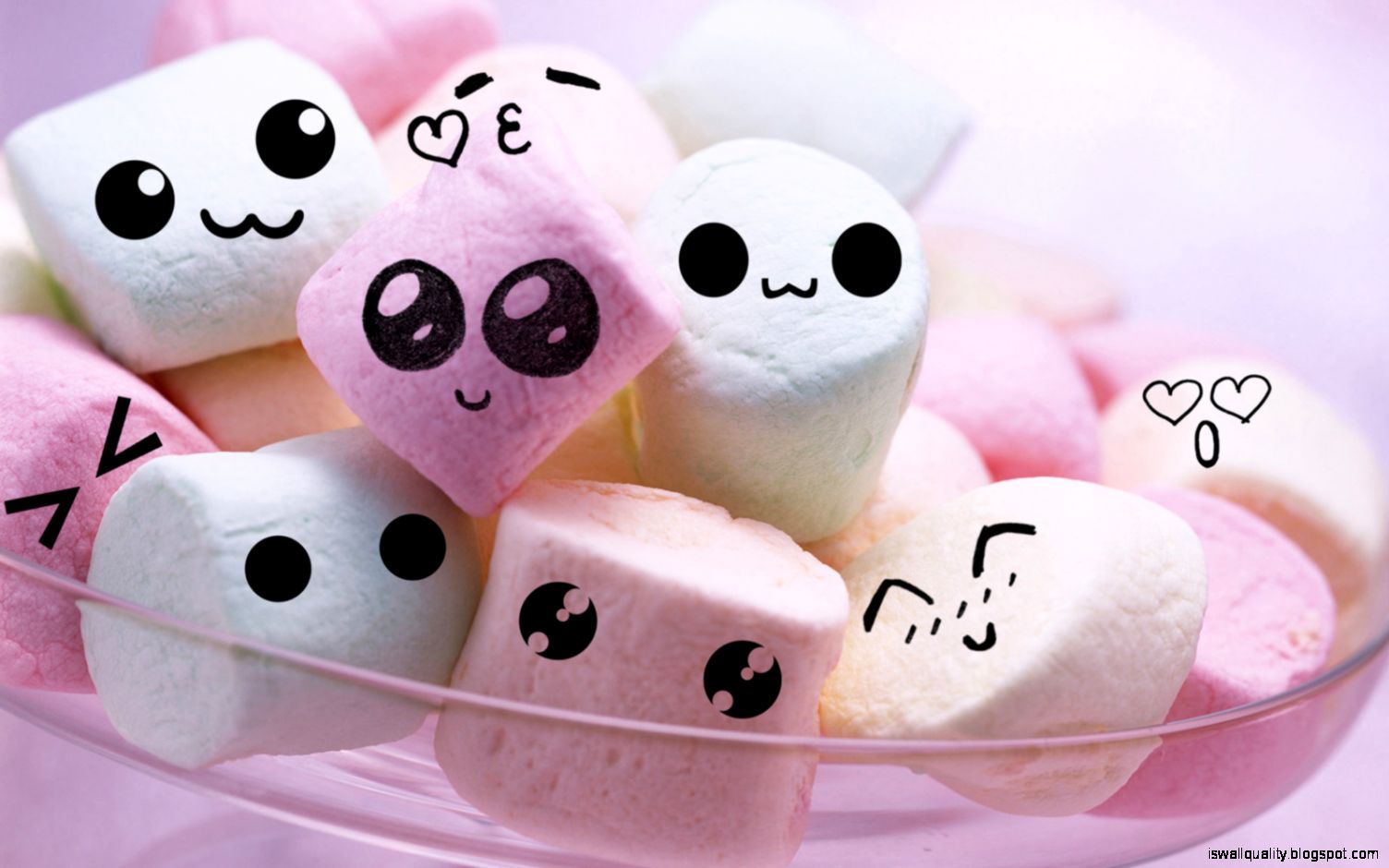 Download Cute Desktop Backgrounds Hd Wallpaper Full - Cute Marshmallow - HD Wallpaper 