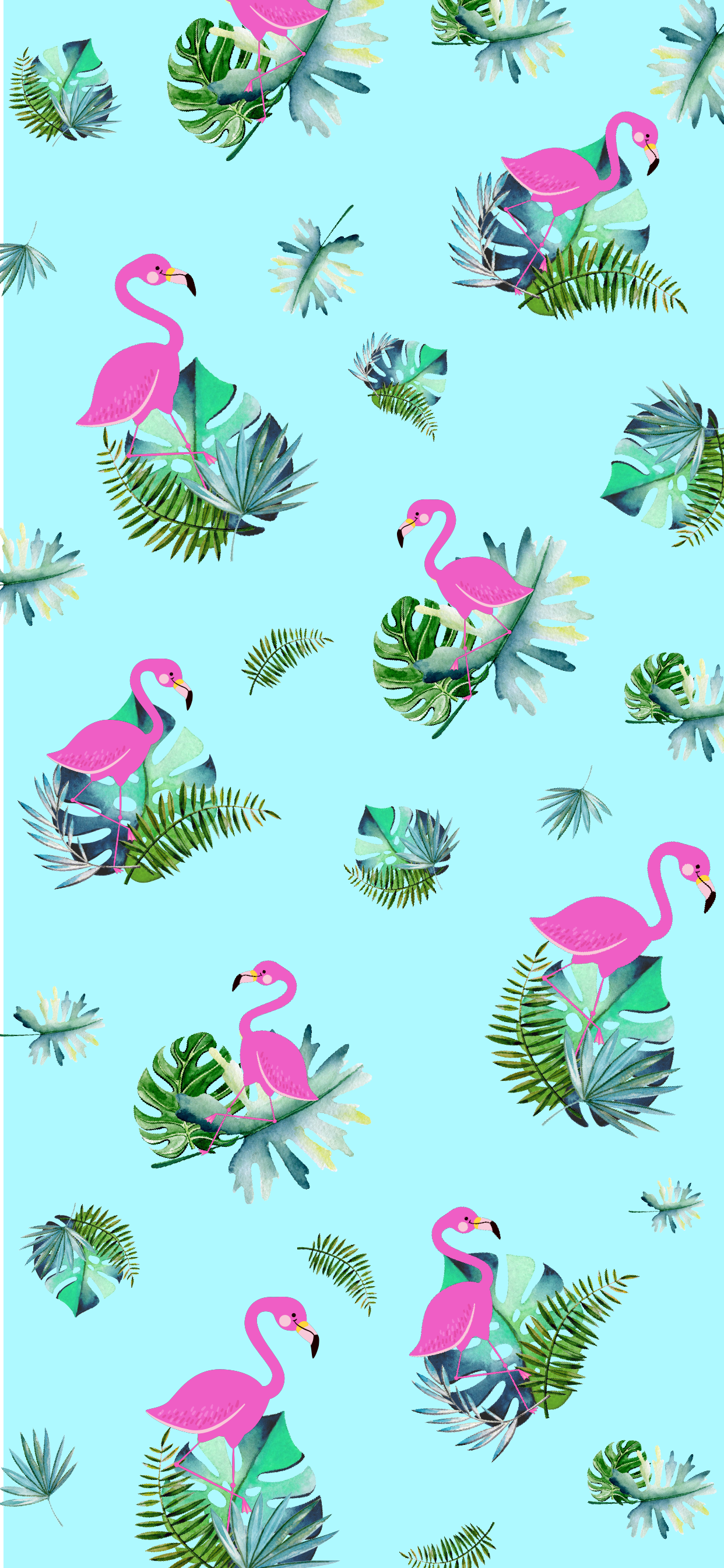 Pink Flamingo Wallpaper Iphone - HD Wallpaper 