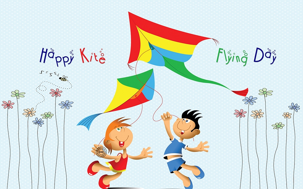 Indian Festival Happy Makar Sankranti Hd Desktop Background - Animated Happy Makar Sankranti - HD Wallpaper 