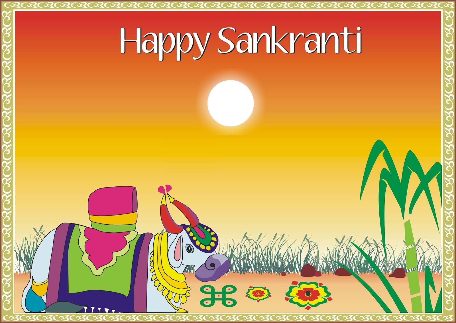 Happy Makar Sankranti Wallpaper - Happy Sankranti - HD Wallpaper 