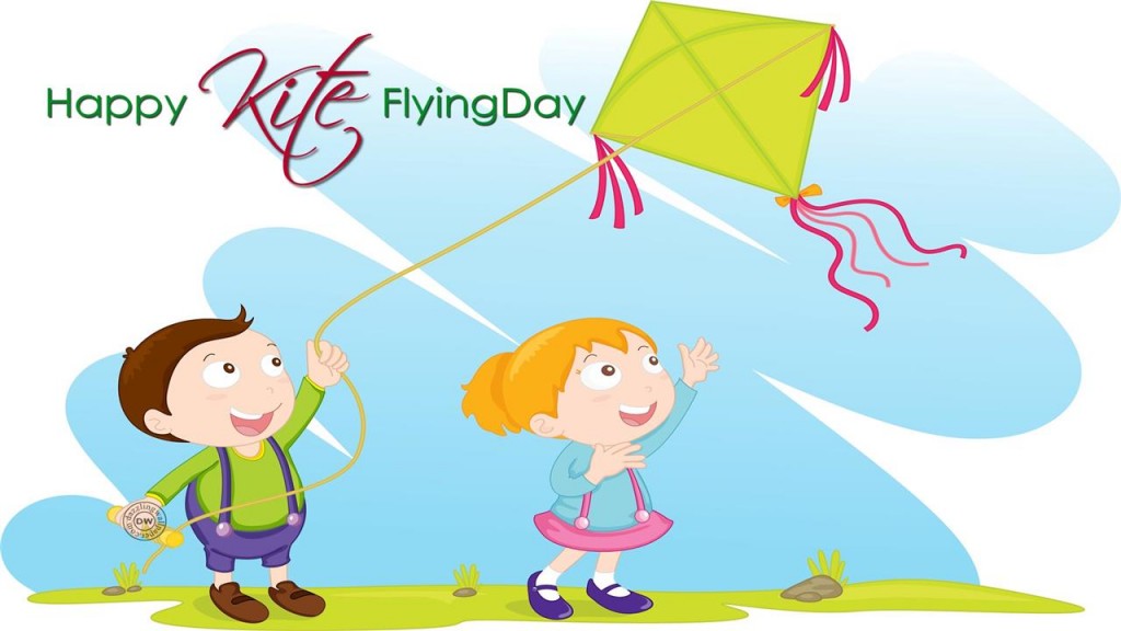 Happy Kite Festival Makar Sankranti Hd Wallpapers - Kite Happy Makar Sankranti - HD Wallpaper 