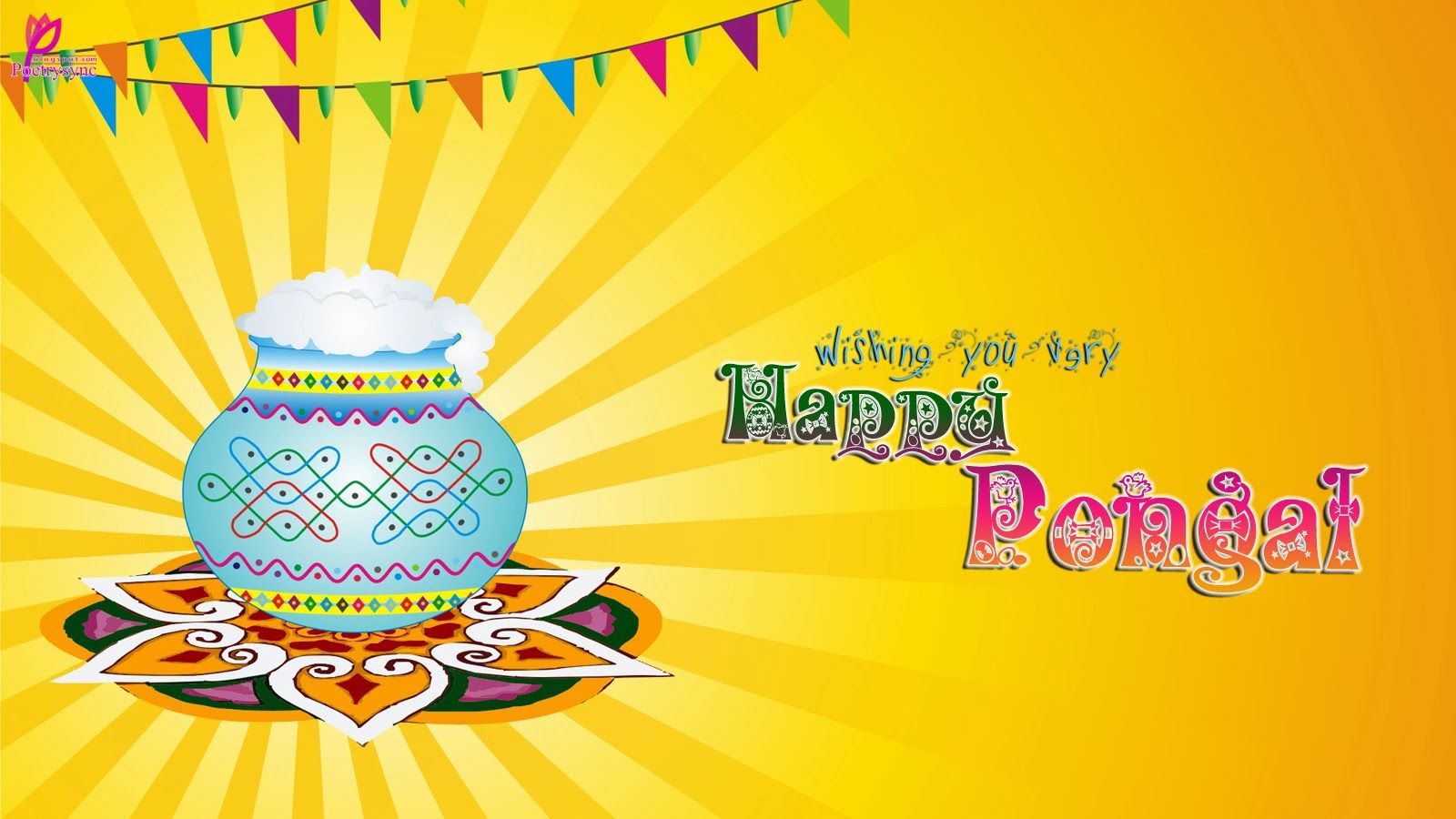 Top 10 Pongal-makar Sankranti Images Greetings Pictures - Pongal 2020 Wishes In Tamil - HD Wallpaper 