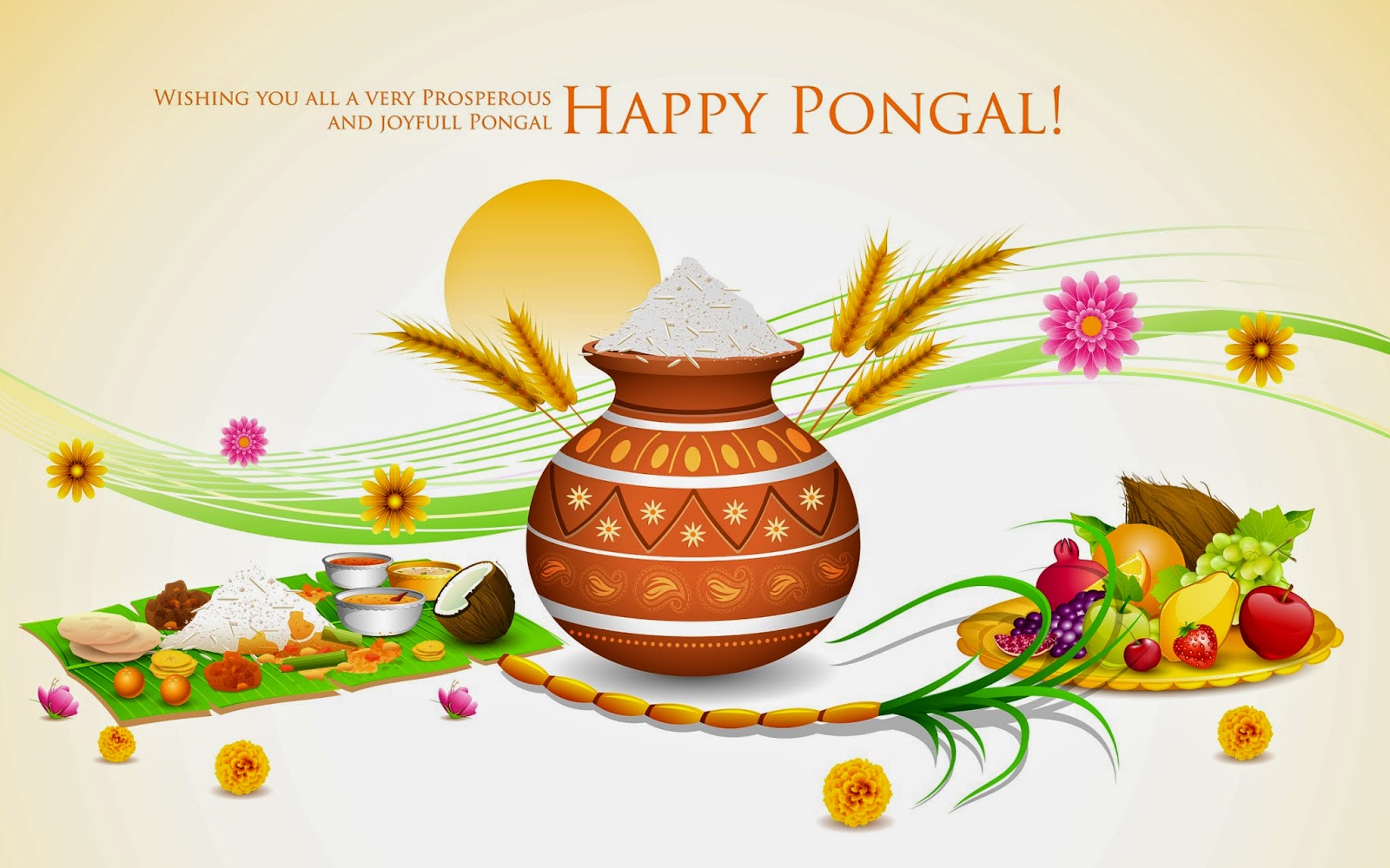 Pongal Hd Images Pictures Wallpapers Photos Pics For - Happy Thai Pongal Wishes - HD Wallpaper 