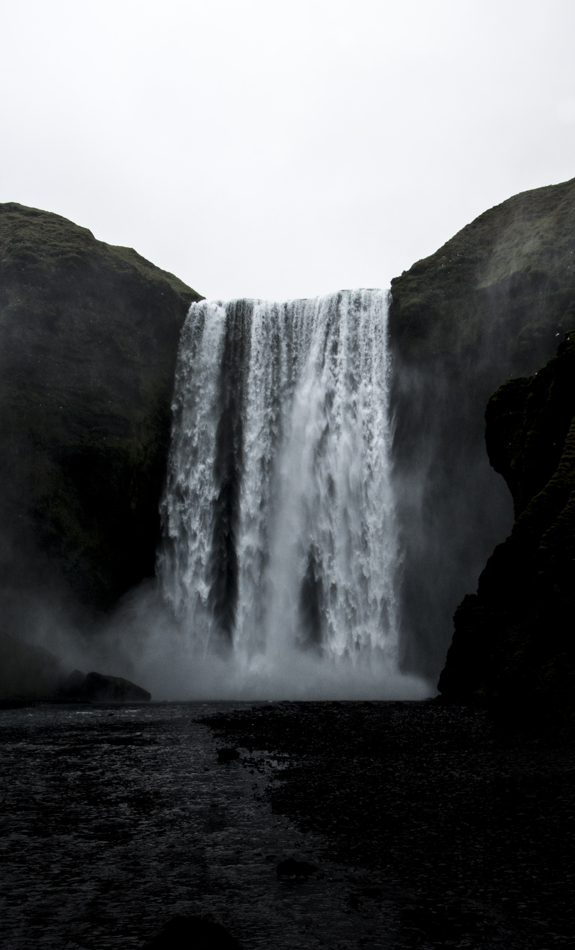 Skógafoss - HD Wallpaper 