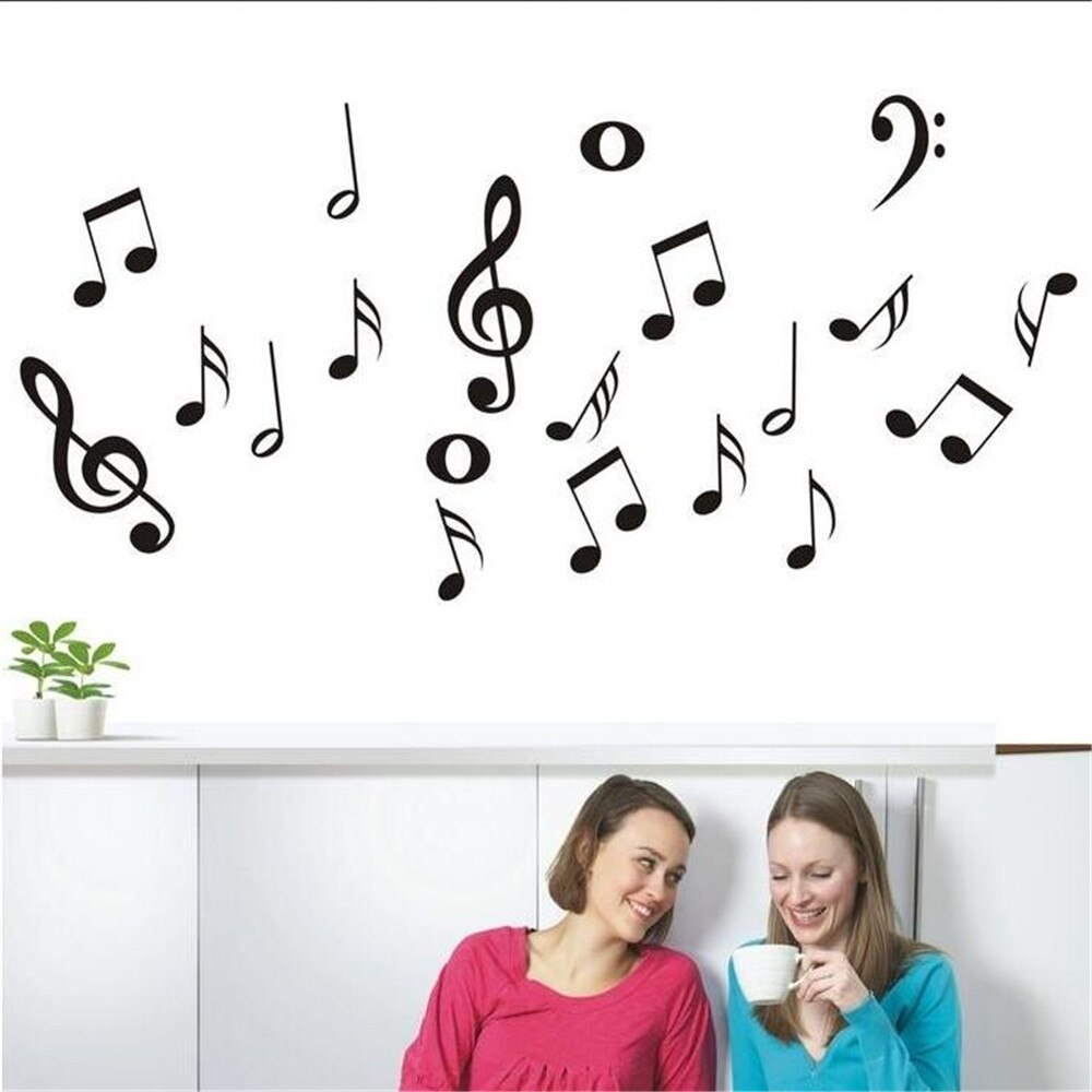 Decorando Parede Com Simbolo De Musica - HD Wallpaper 