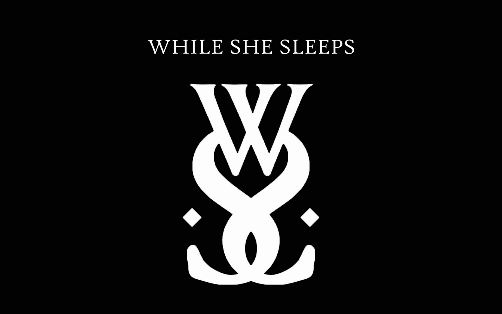 While She Sleeps Logo - HD Wallpaper 
