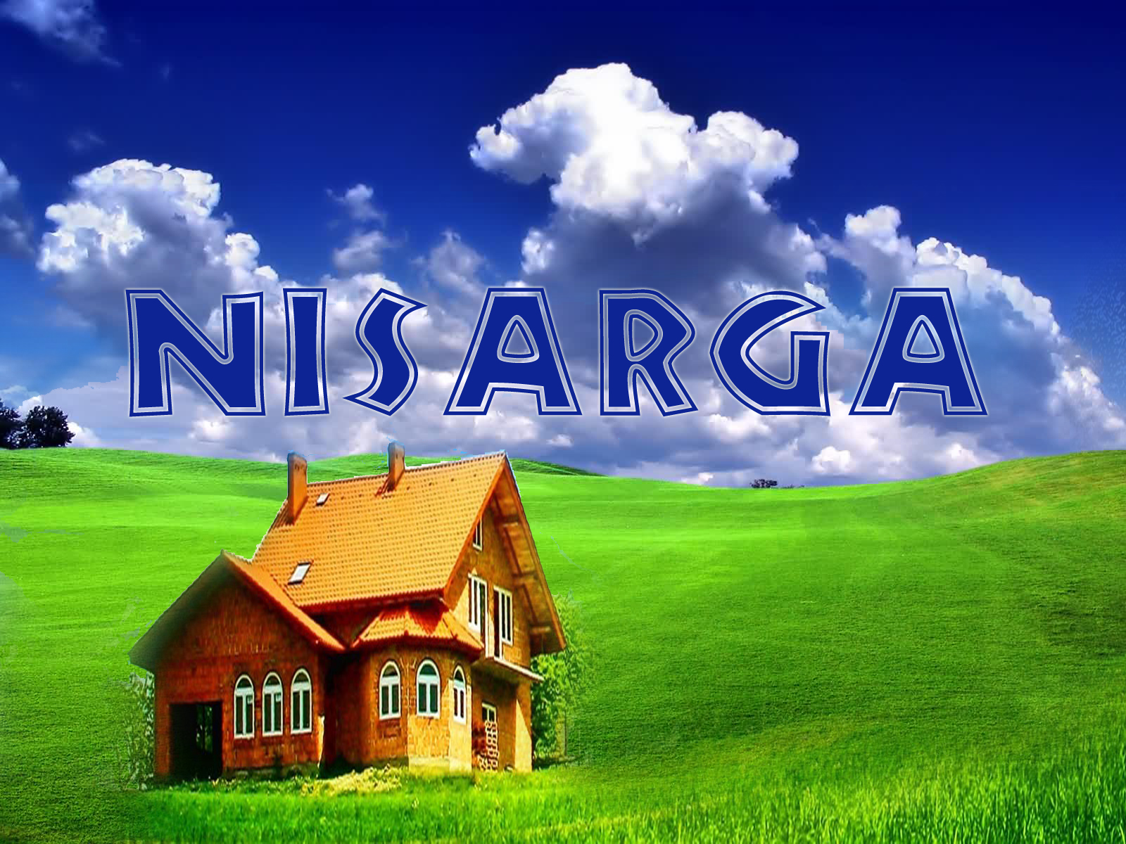 Green Grass Blue Sky Hd - HD Wallpaper 