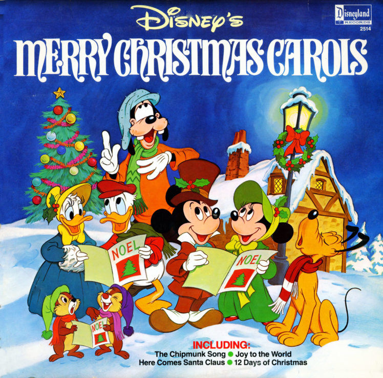 Disney Merry Christmas Carols - HD Wallpaper 