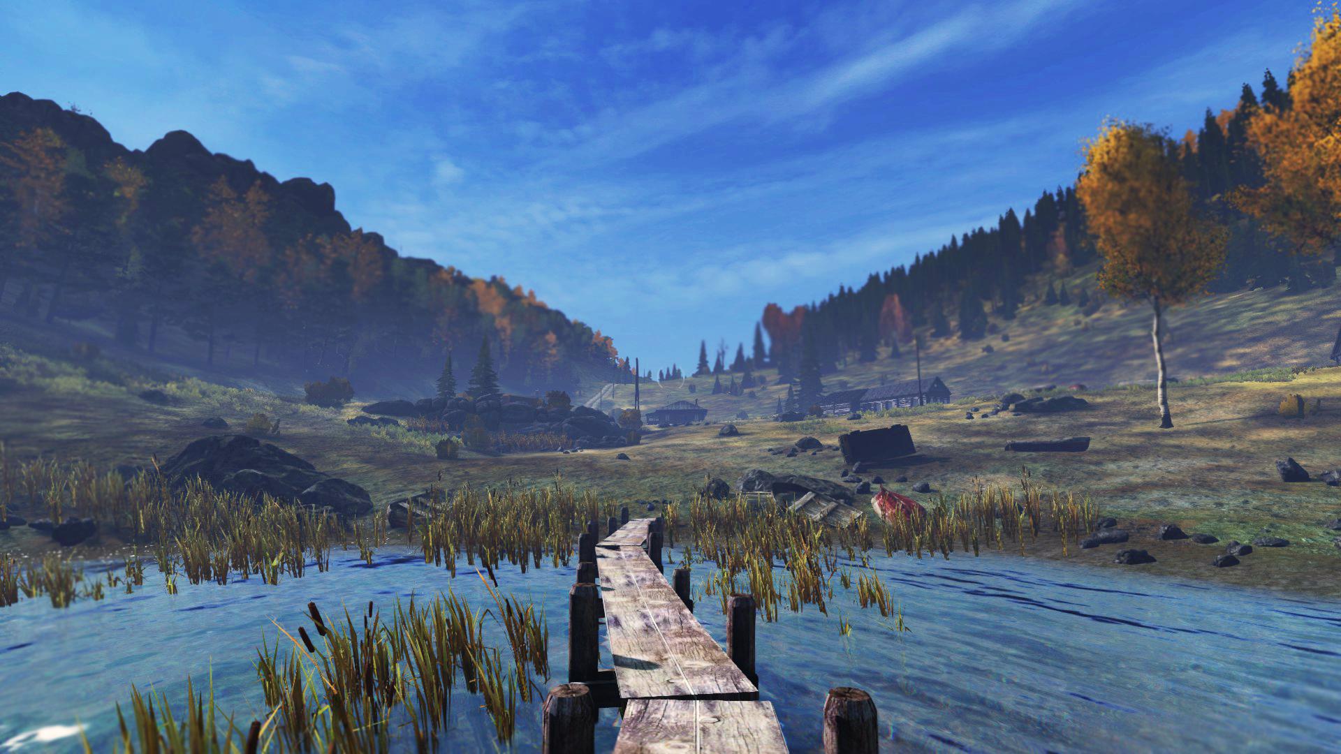 Mountain River - HD Wallpaper 