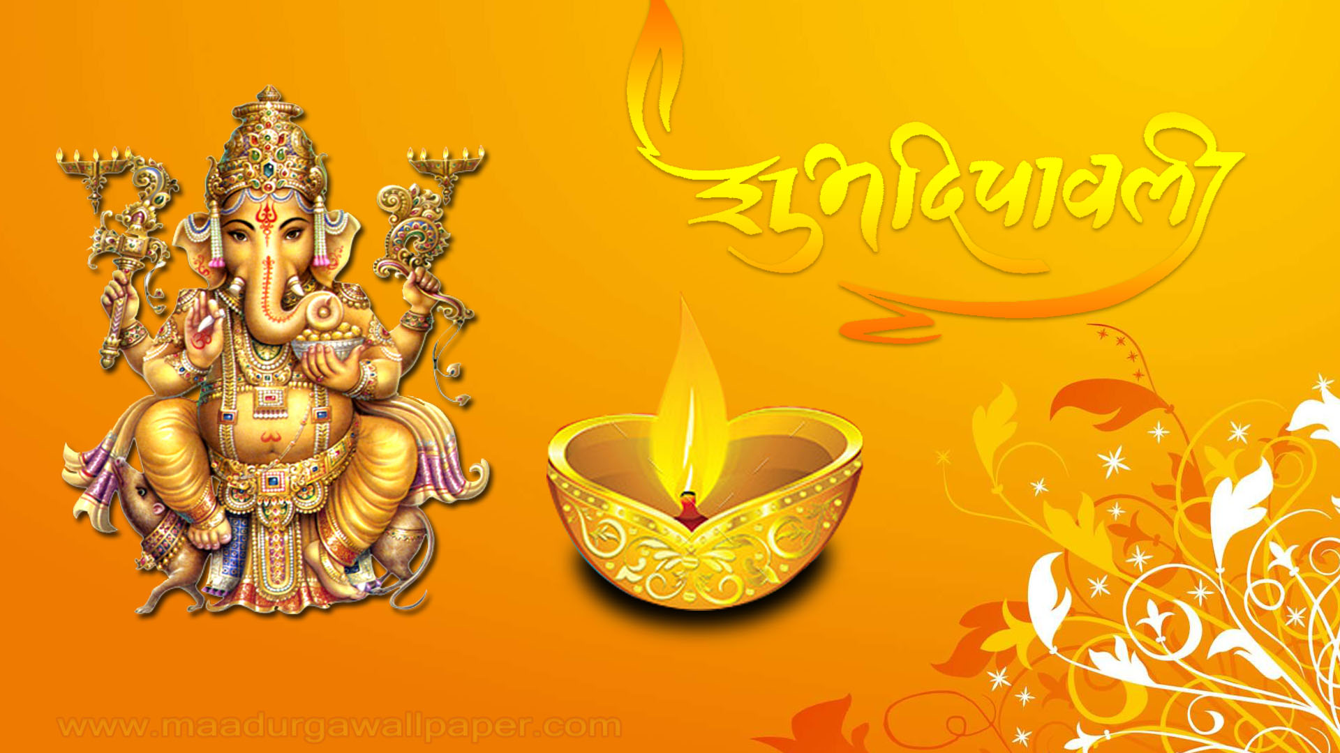 Lord Ganesha Photos For Diwali - Diwali Hd - HD Wallpaper 
