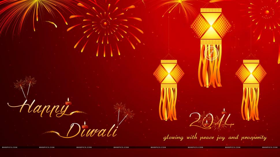 Glowing Diwali Wallpaper,festivals / Holidays Hd Wallpaper,diwali - Diwali - HD Wallpaper 