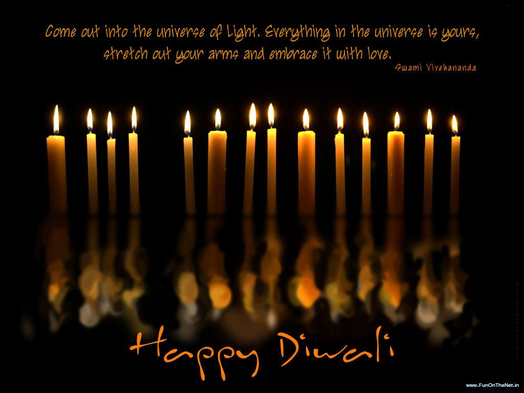 Come Put Into The Universe Of Light Happy Diwali - Creative Happy Diwali Wishes - HD Wallpaper 